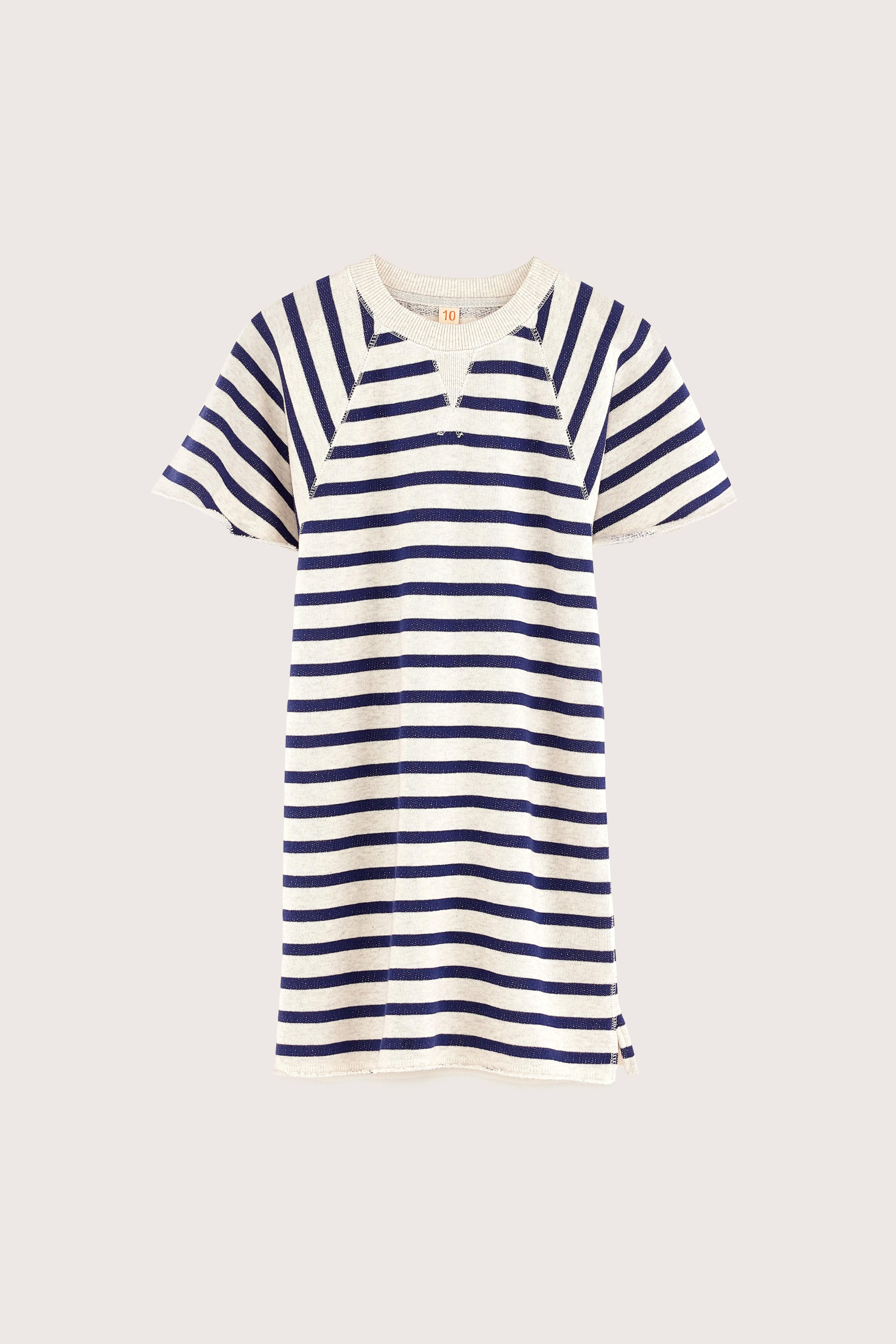 Falong Sweatshirt Dress - Blue jeans / Oyster For Girls | Bellerose