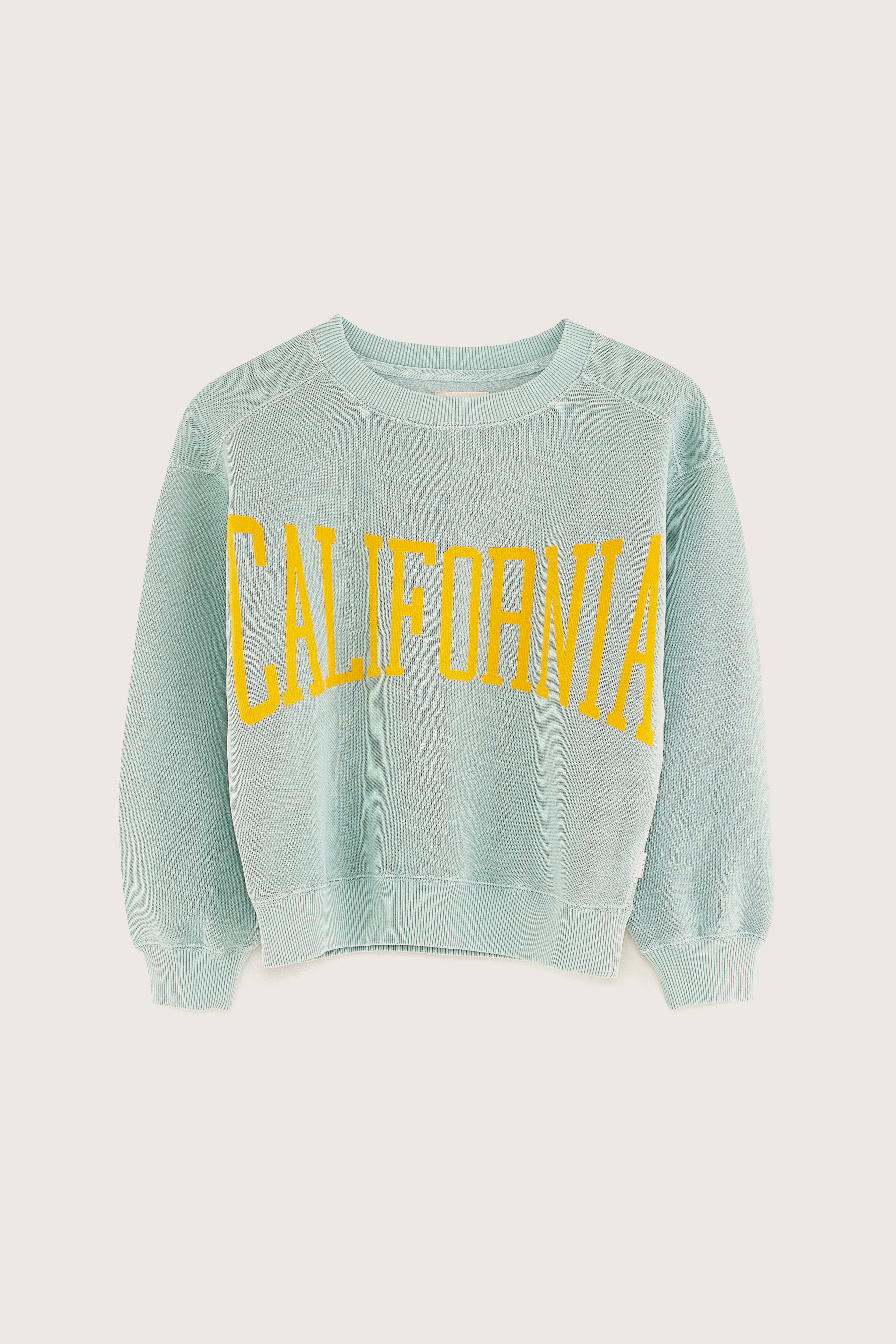 Fadol Crewneck Sweatshirt - Reef waters / Sun For Girls | Bellerose