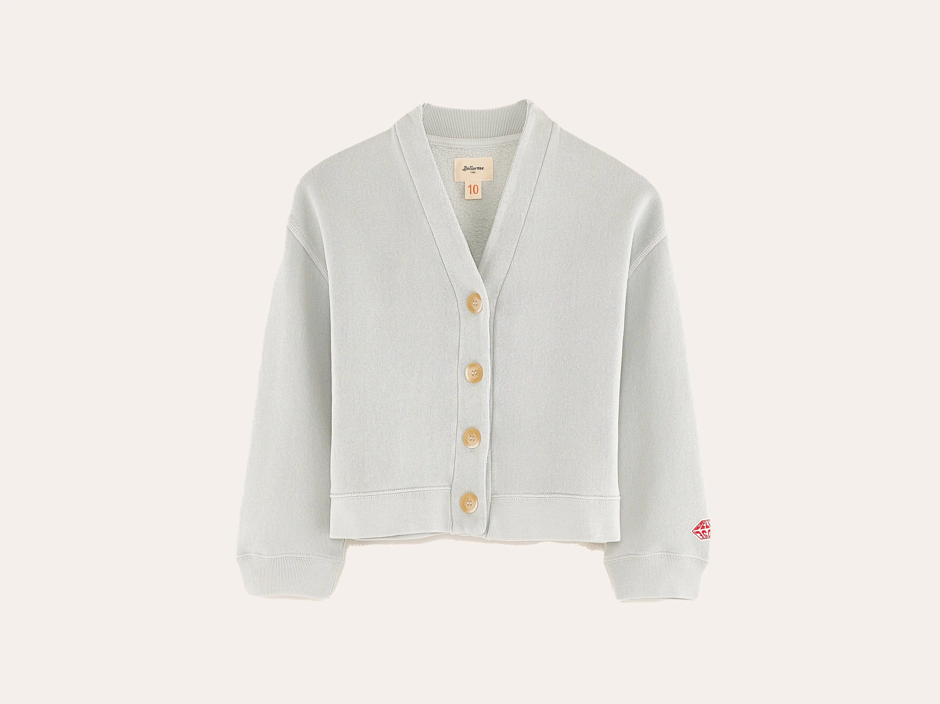 Cardigan col V Fomp (251 / G / AQUA)