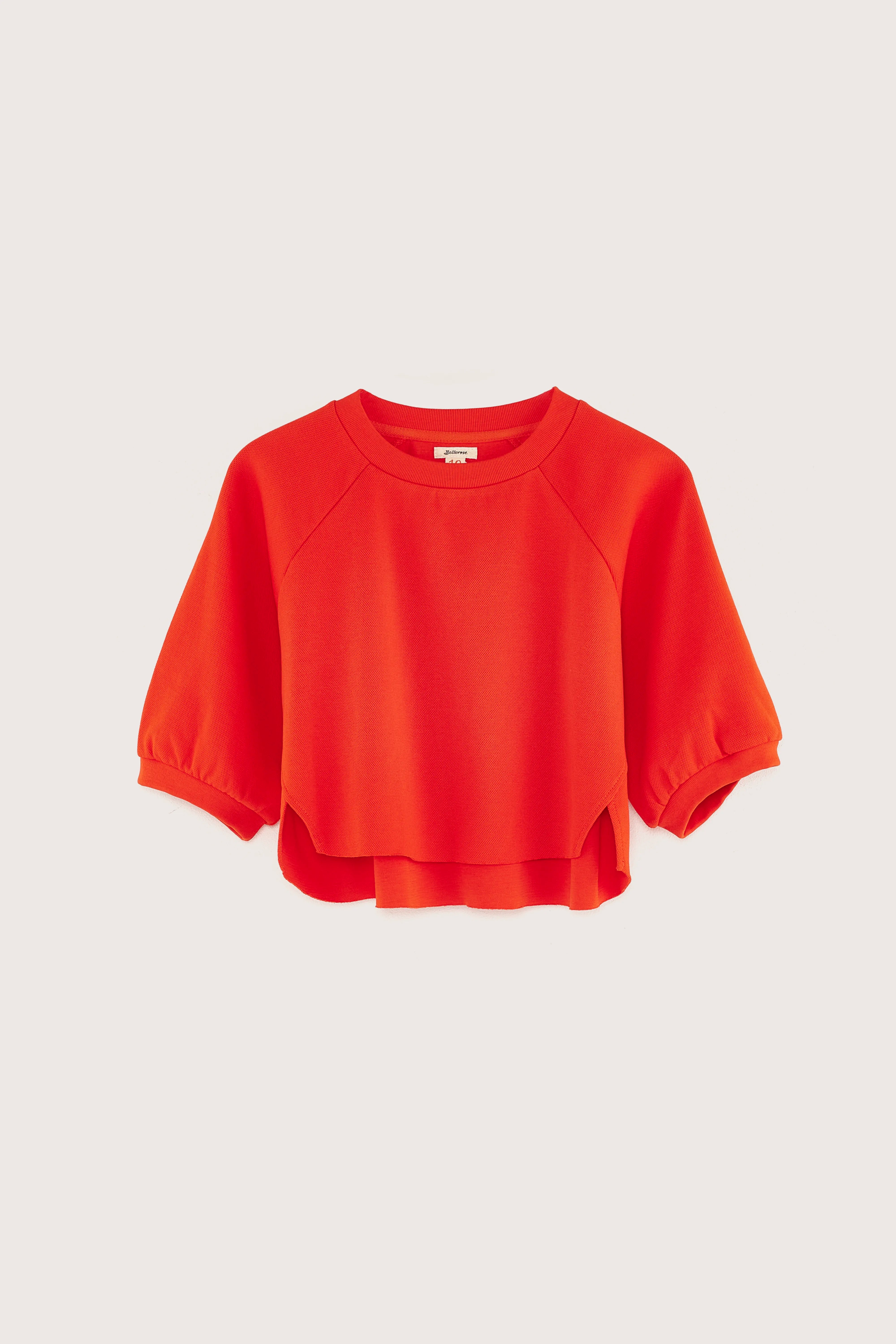 Felicia Relaxed T-shirt - Massai red For Girls | Bellerose