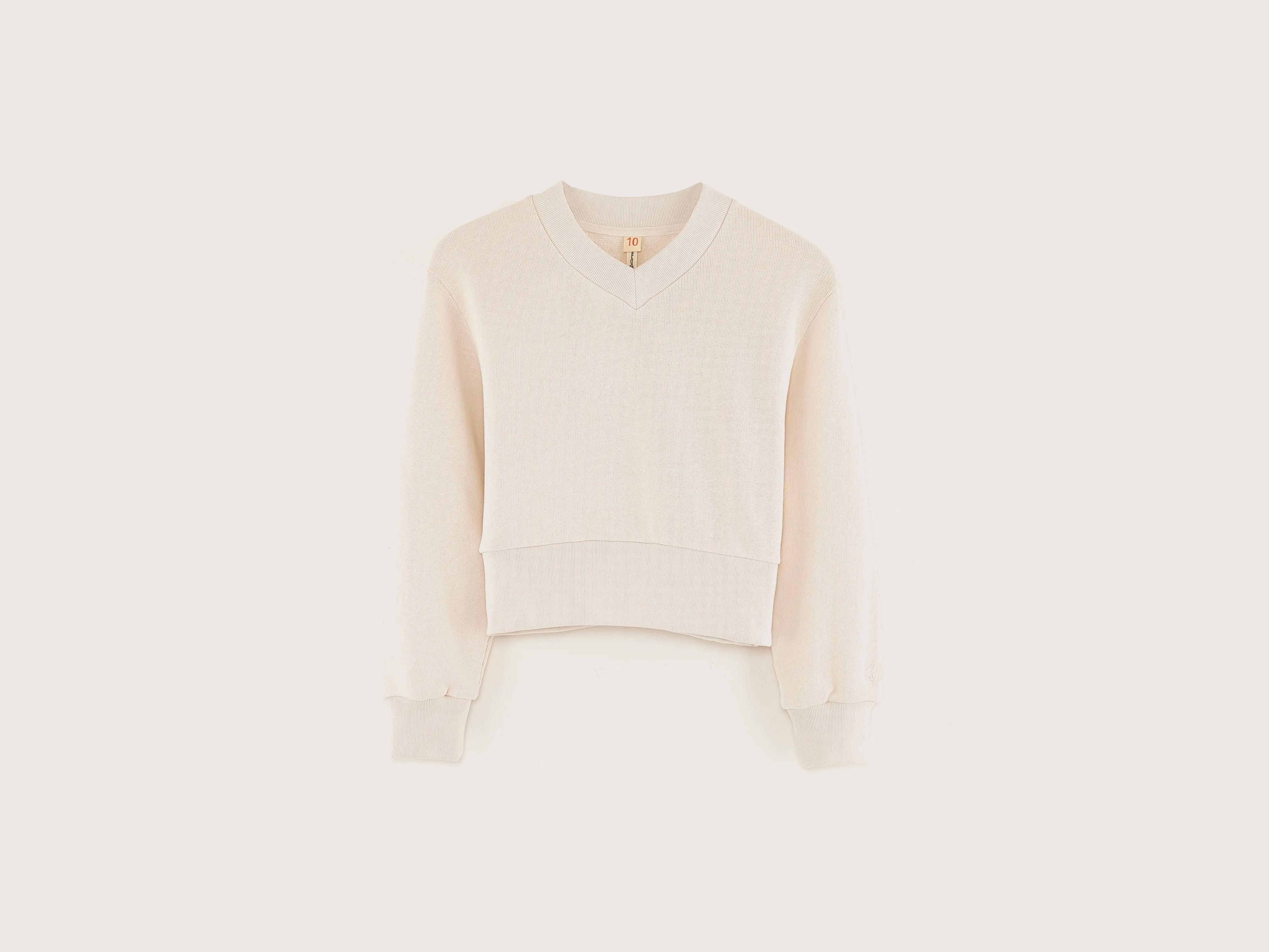 Feba v-neck sweatshirt (251 / G / WHISPER)