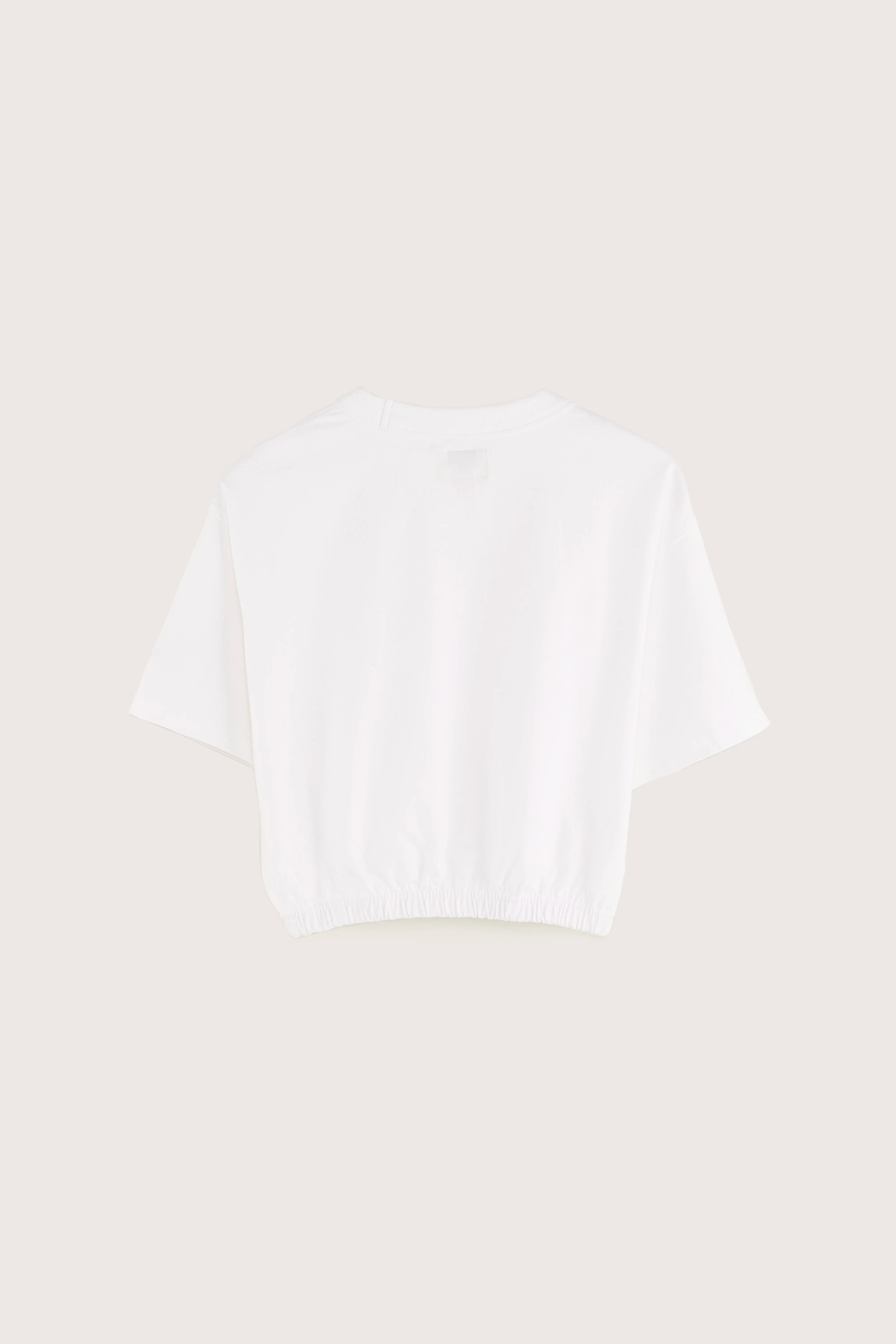 Callo T-shirt Met Korte Mouwen - White Voor Meisjes | Bellerose