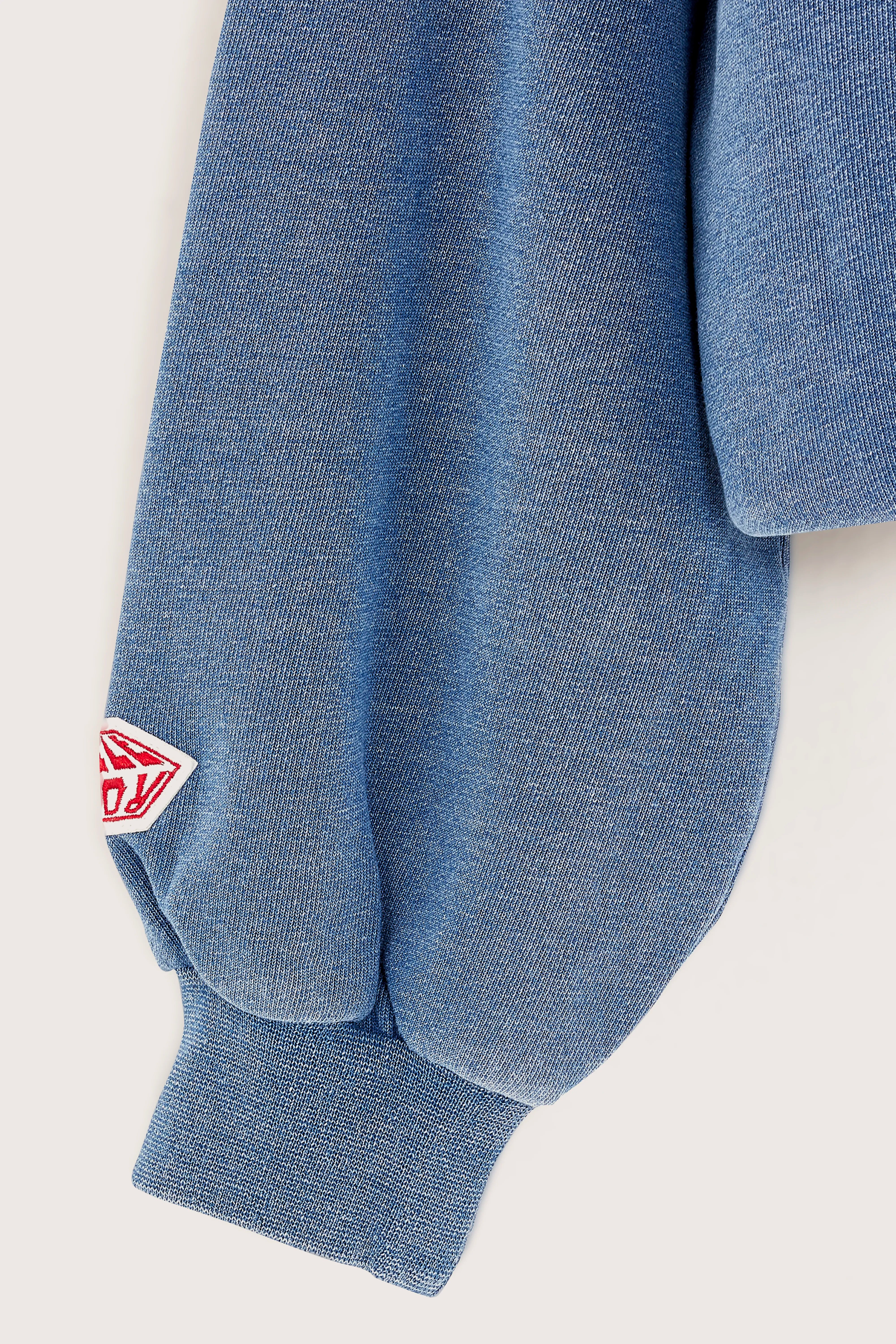 Finess Zip-front Sweatshirt - Blue jeans For Girls | Bellerose