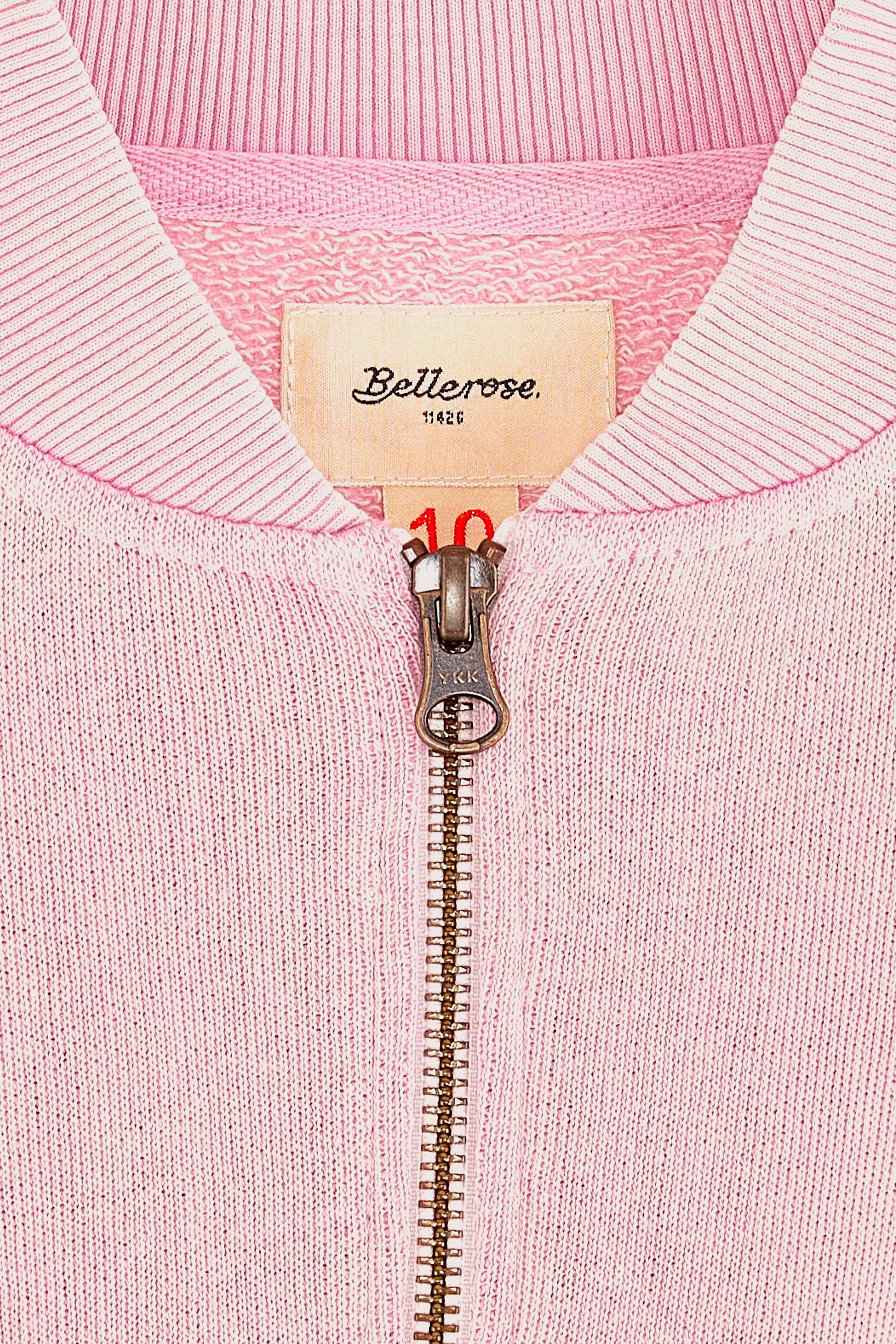 Sweatshirt Zippé Finess - Marshmallow Pour Fille | Bellerose