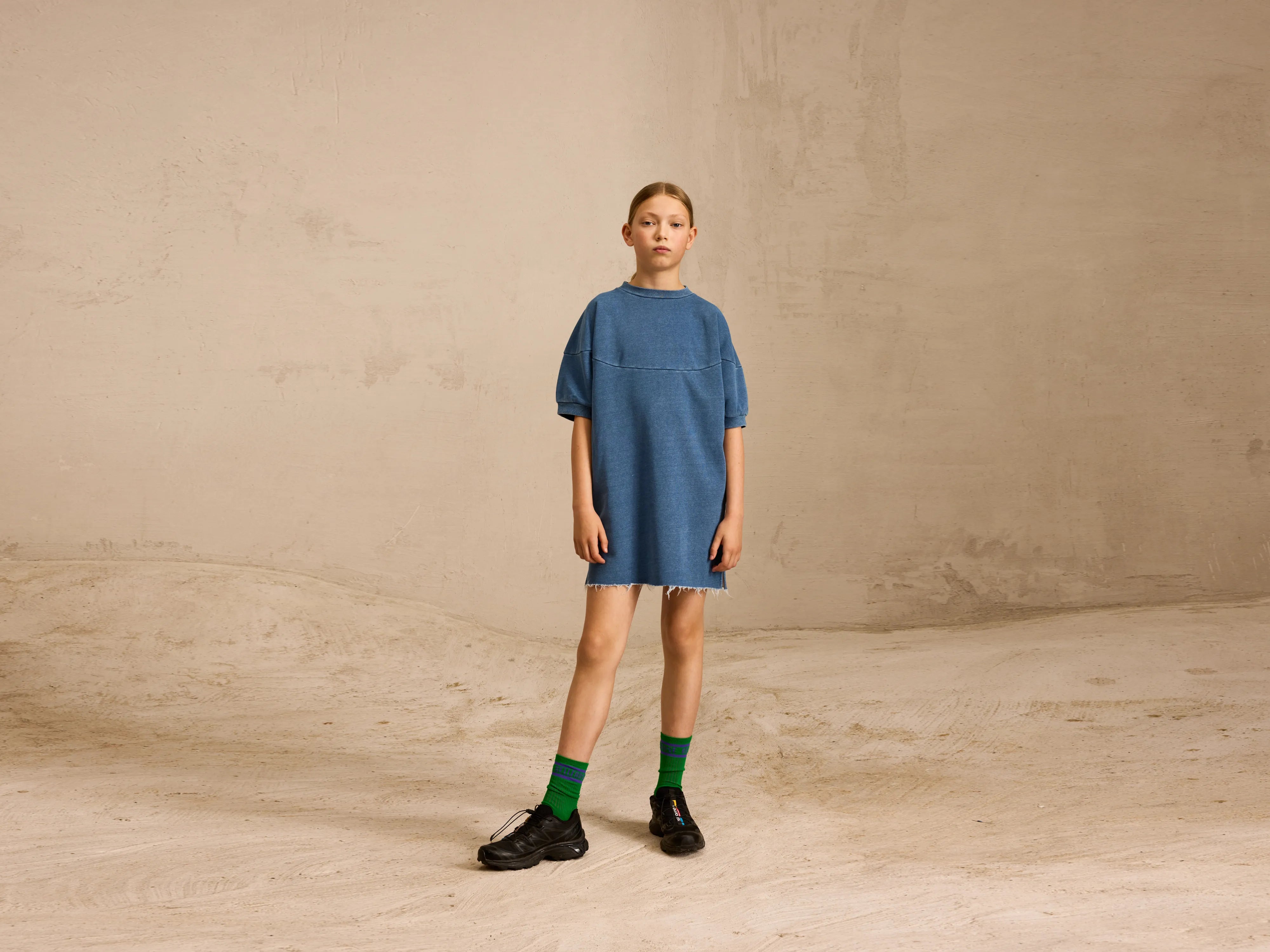 Friet sweatshirt dress (251 / G / BLUE JEANS)