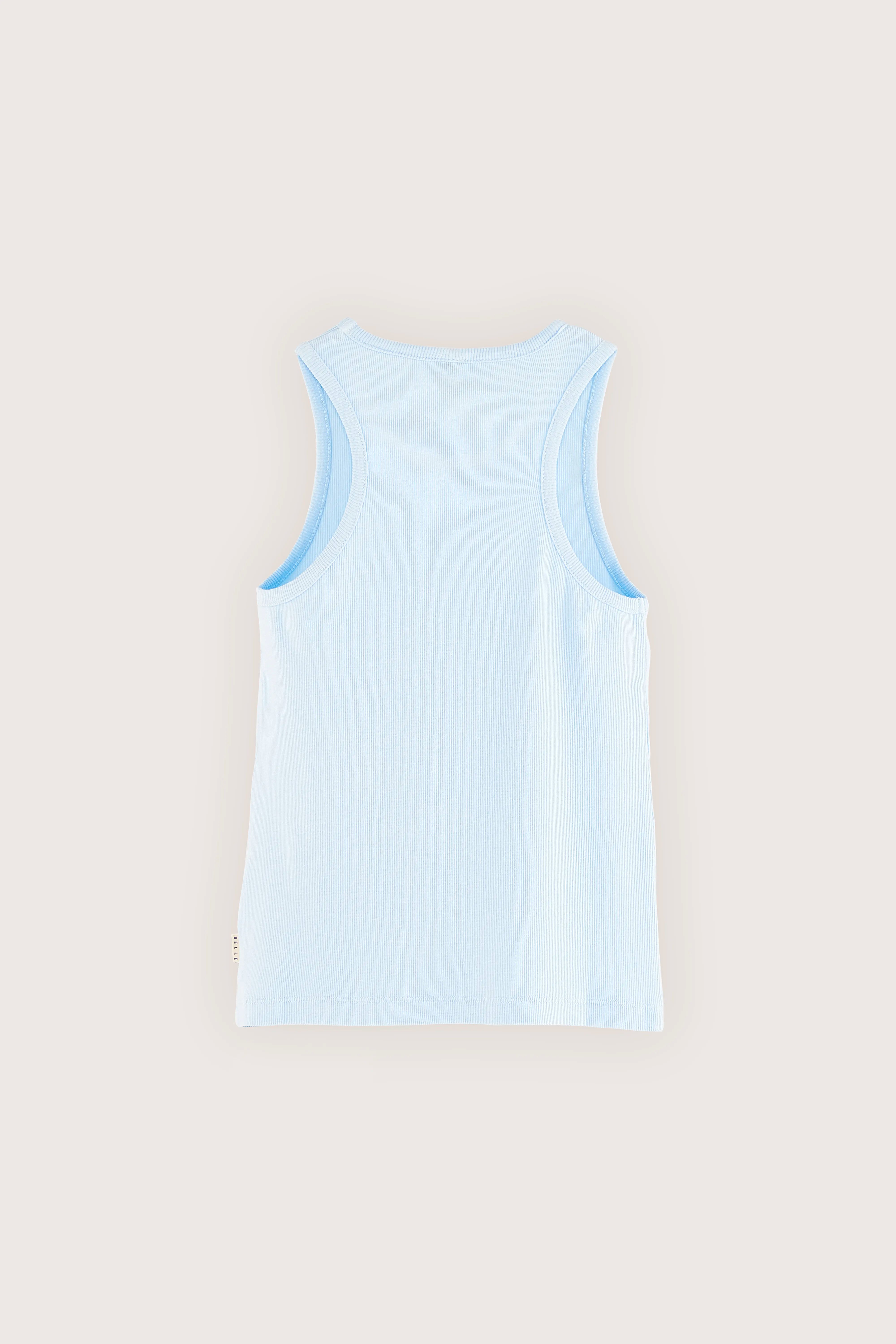 Famu Sleeveless Tank Top - Aqua For Girls | Bellerose