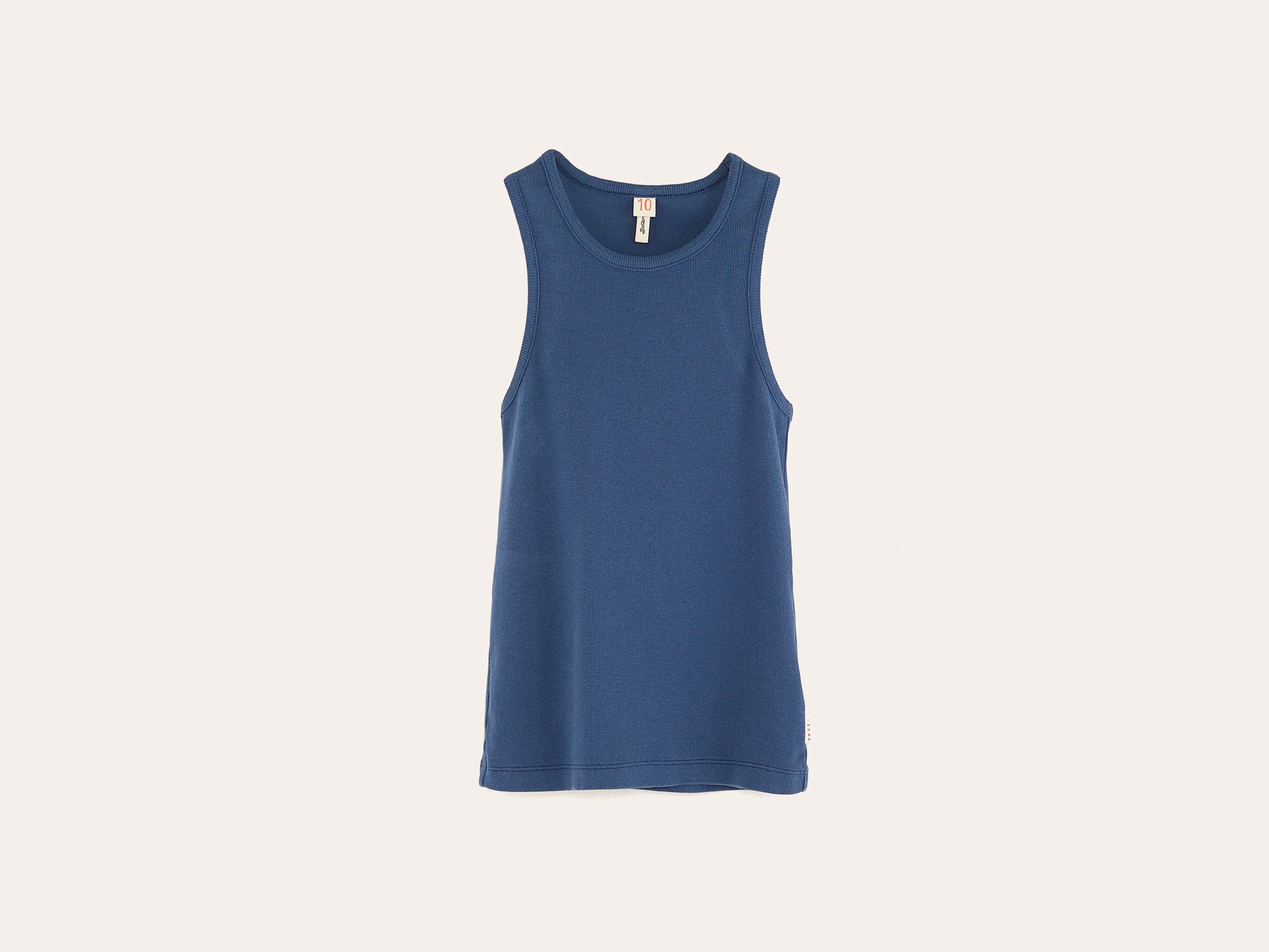 Famu sleeveless tank top (251 / G / BLUE JEANS)