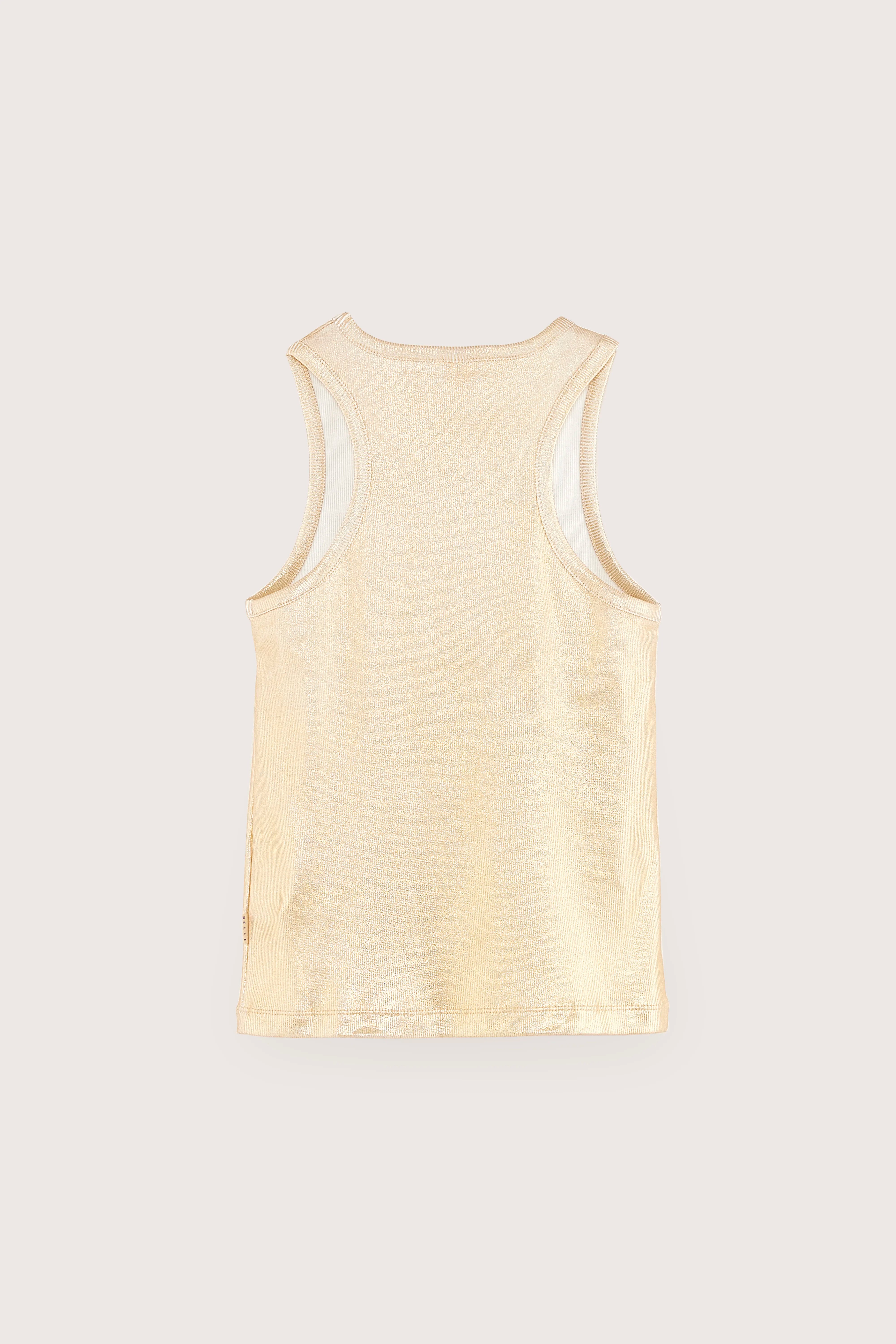 Famu sleeveless tank top (251 / G / GOLD)