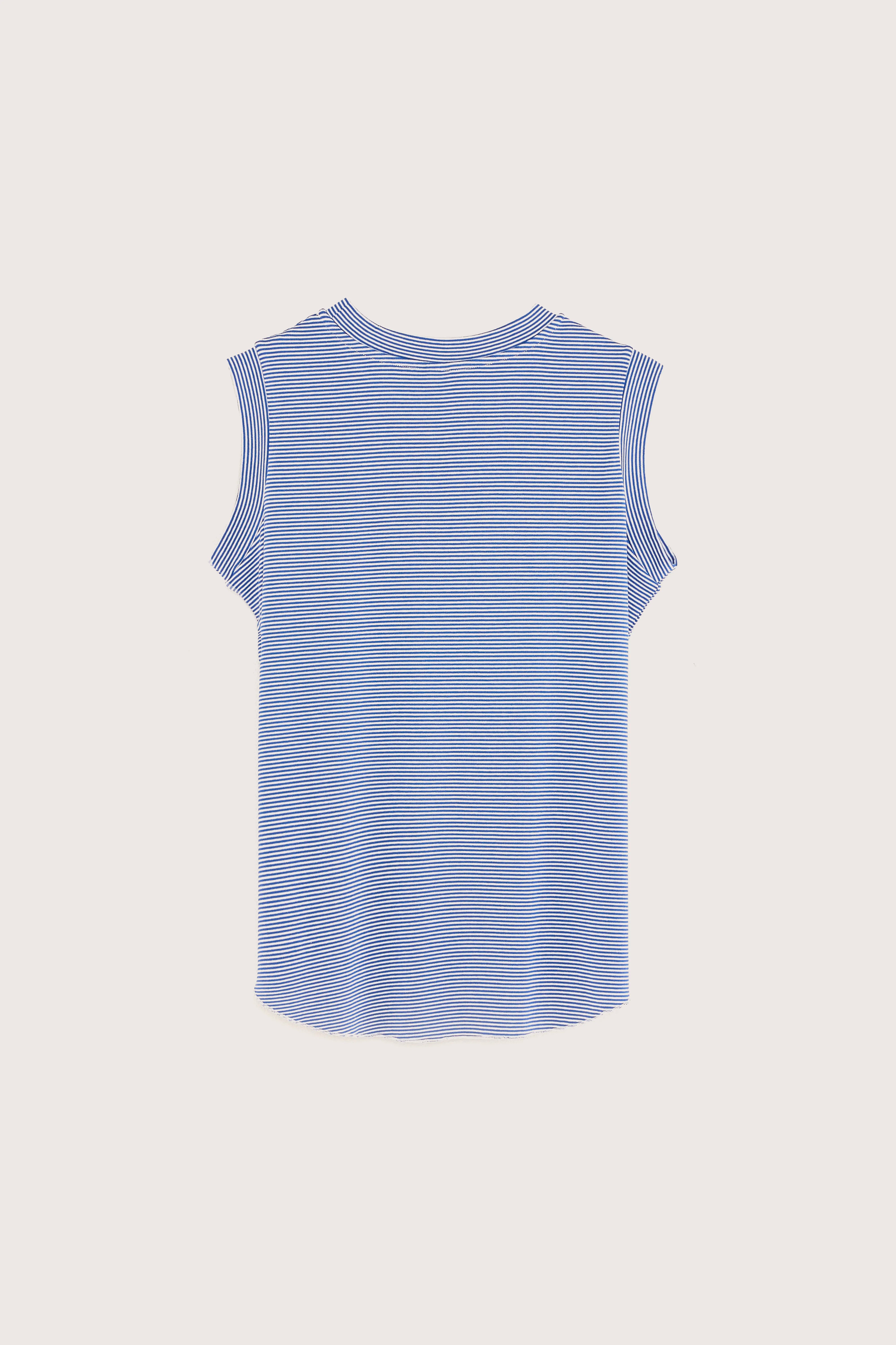 Vamuc Relaxed Tank Top - Touareg / Vintage white For Girls | Bellerose