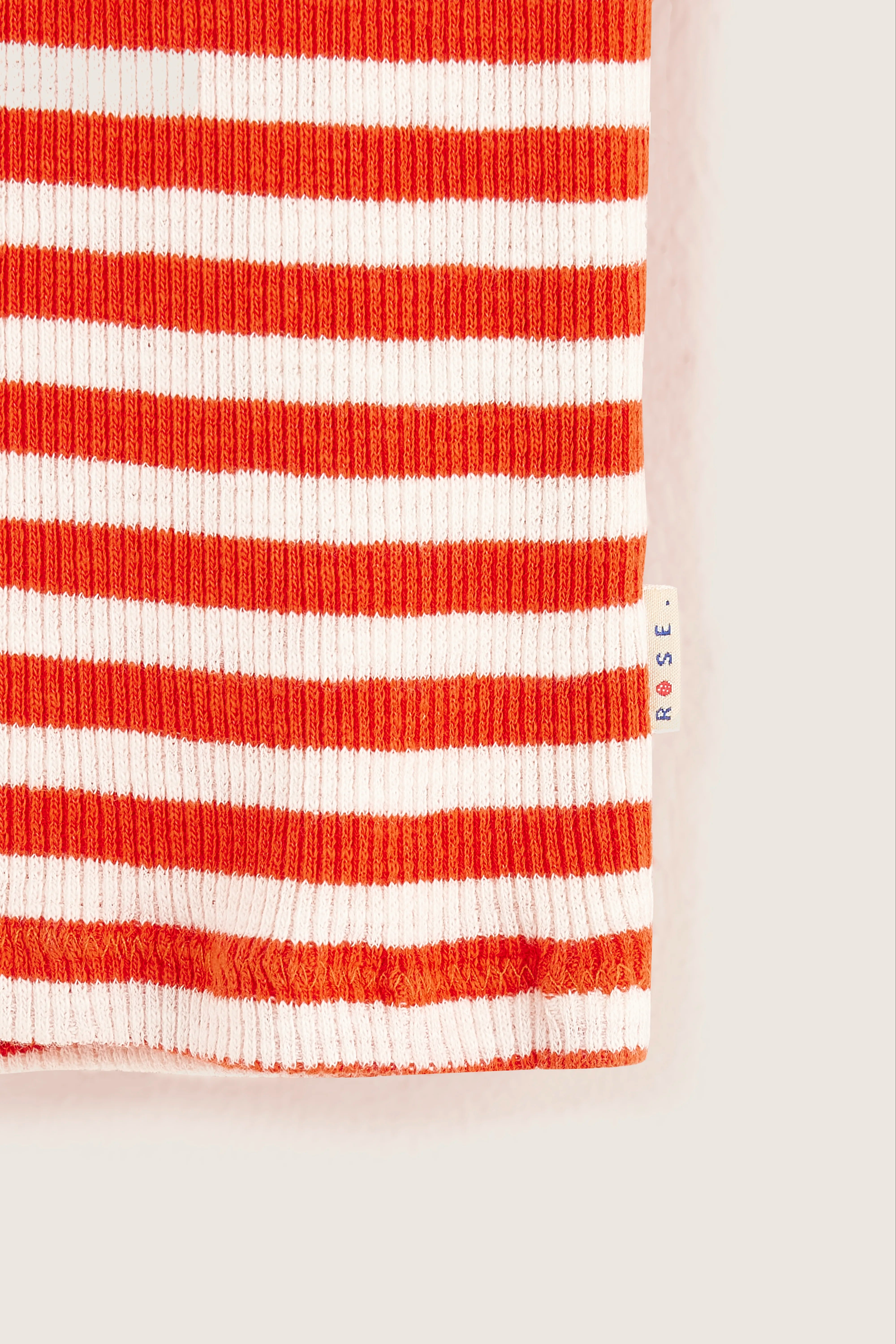 Flipper Slim T-shirt - Massai red / Whisper For Girls | Bellerose