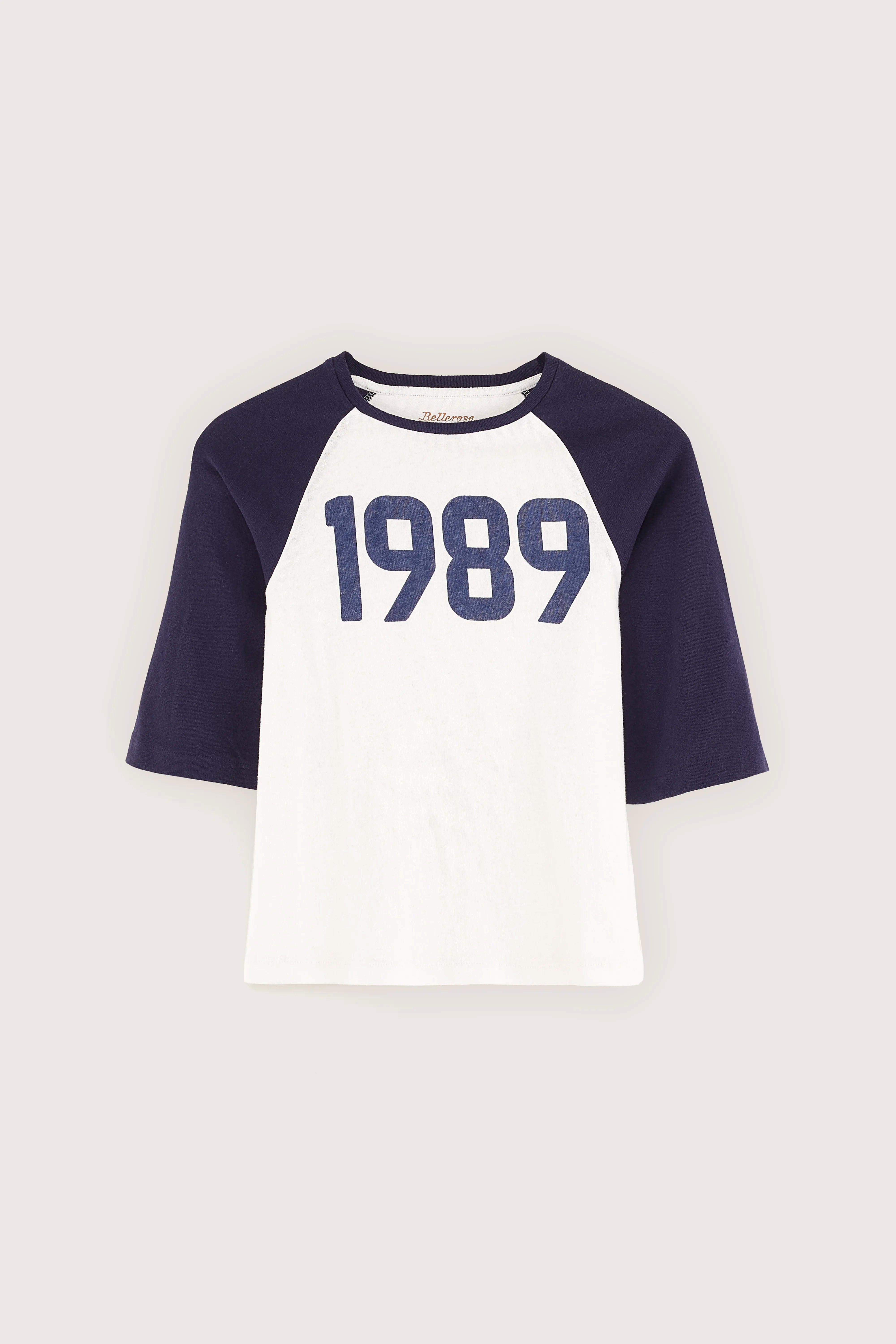 Cenzie Klassiek T-shirt - Vintage white / Worker Voor Meisjes | Bellerose