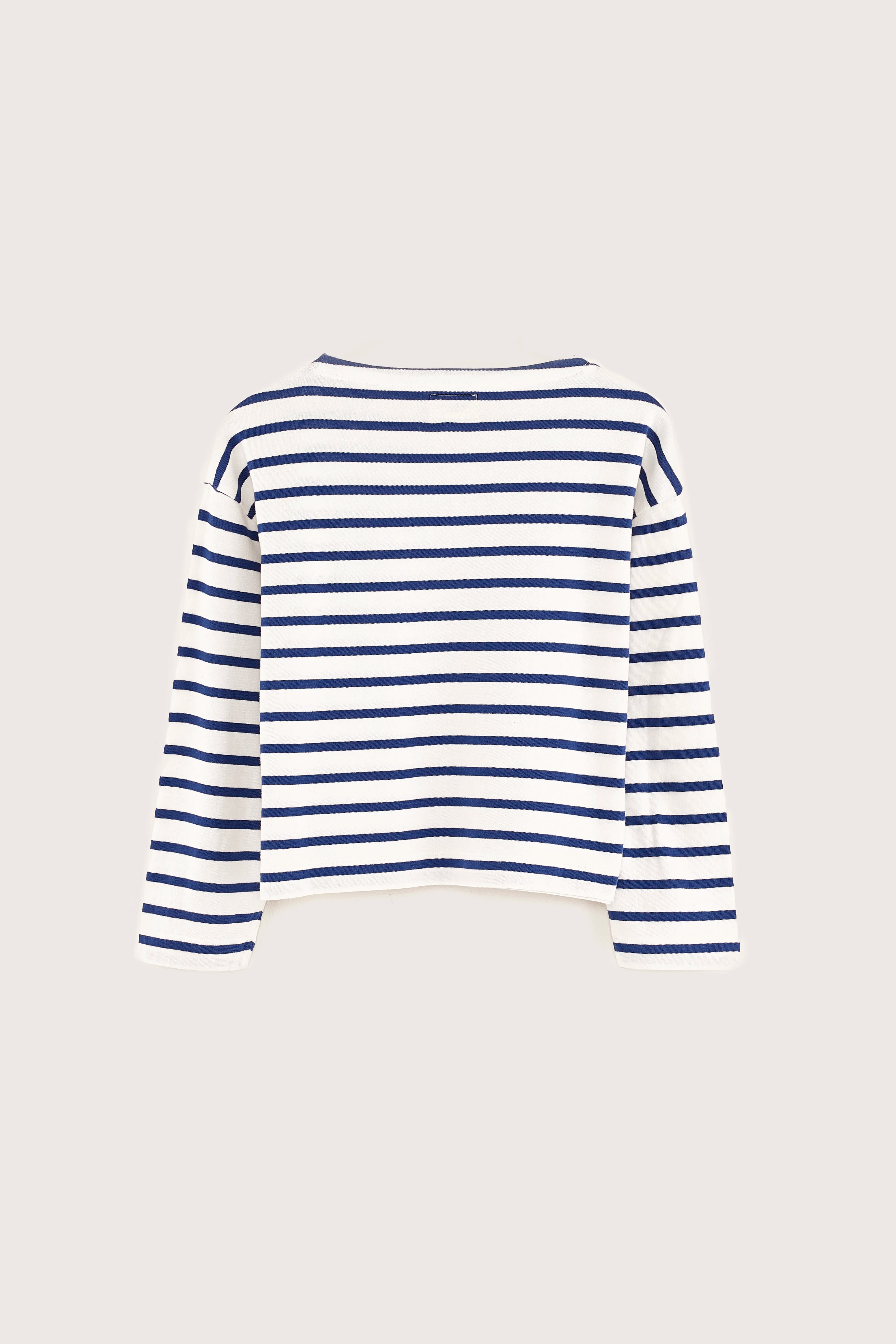 Vailor Klassiek T-shirt - Blue jeans / Ecru Voor Meisjes | Bellerose