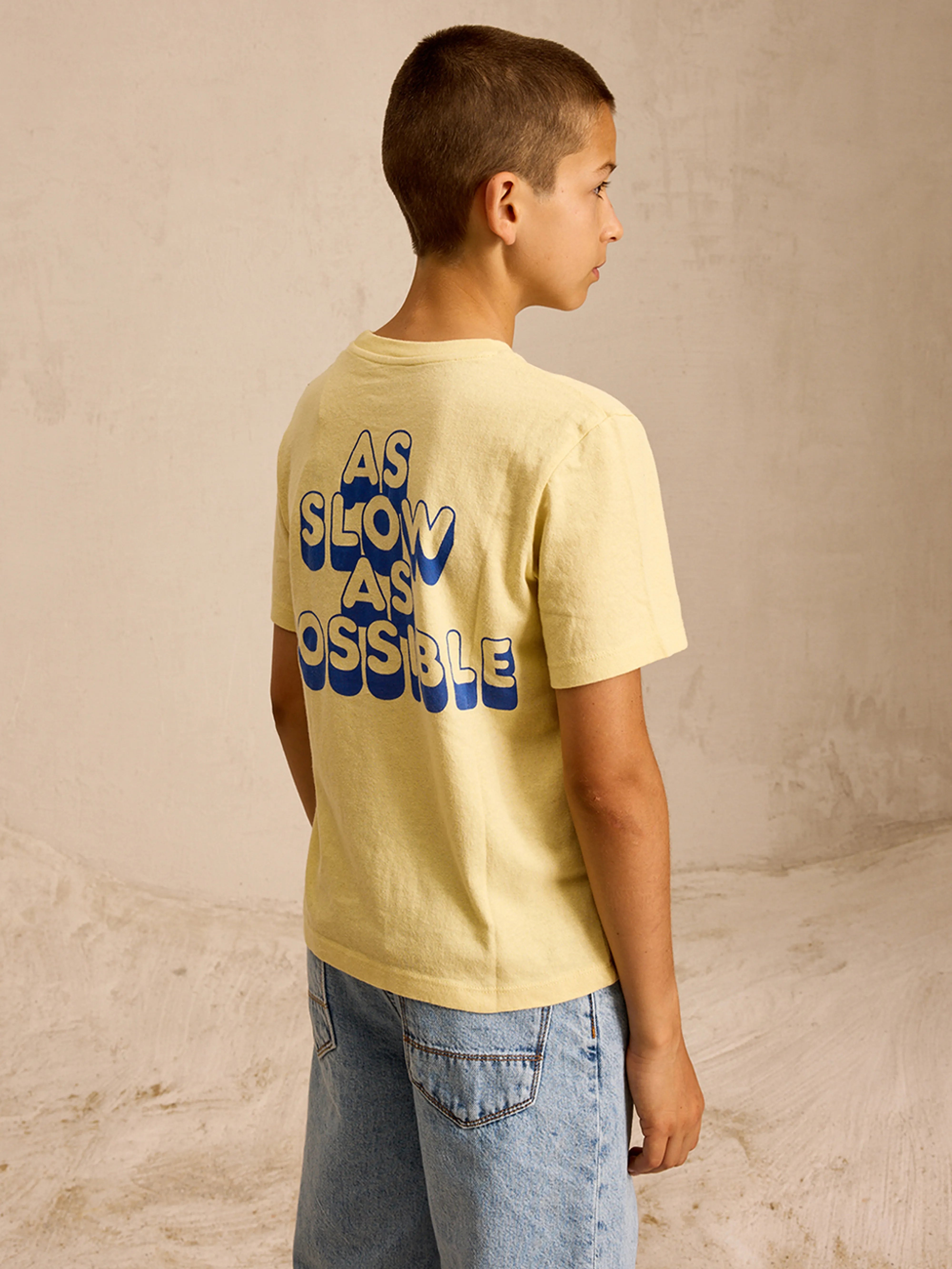 Kenny T-shirt Met Korte Mouwen - French vanilla / Touareg Voor Jongens | Bellerose