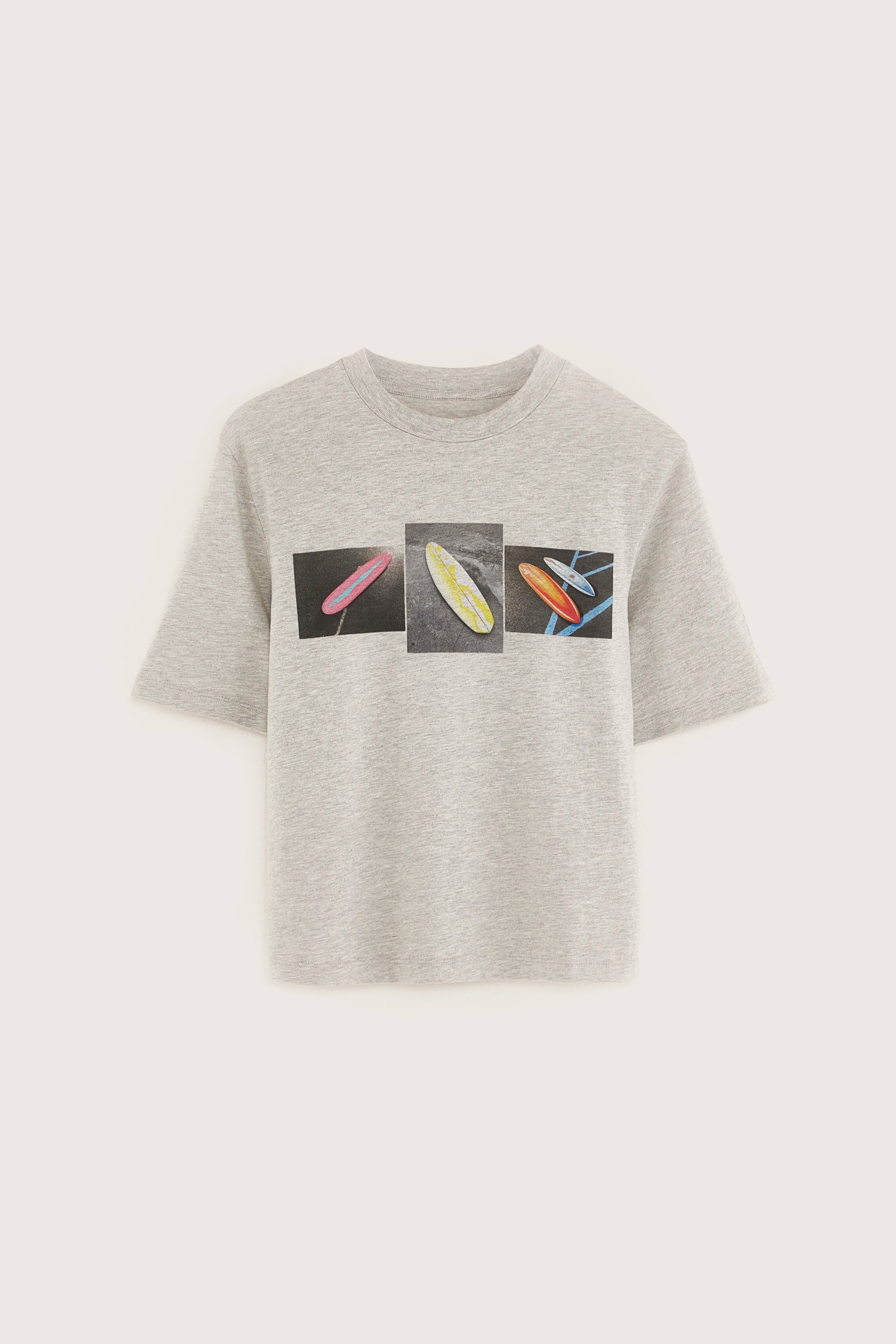 Milow Short-sleeve T-shirt - H. grey For Boys | Bellerose