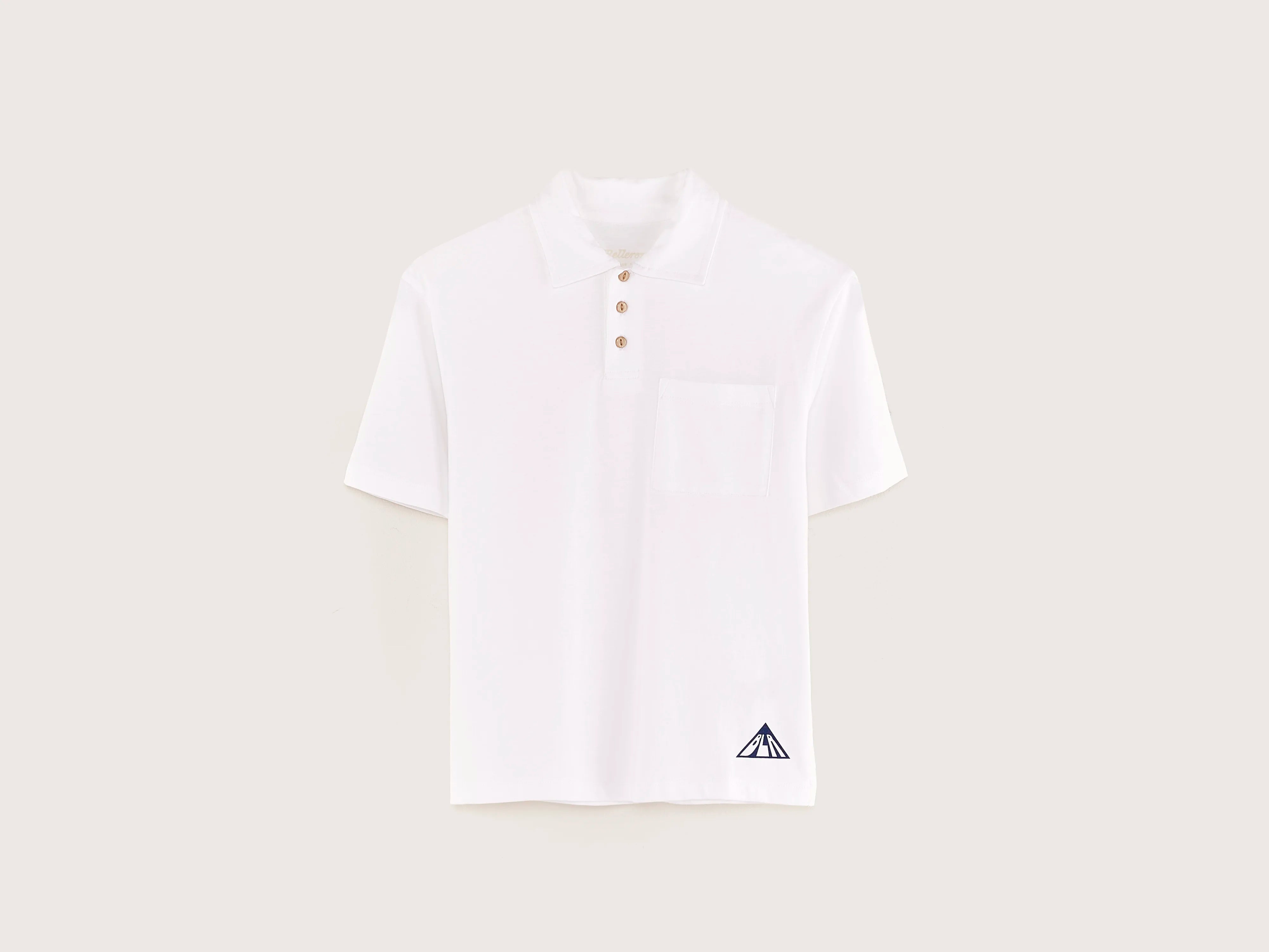 White short sleeve polo for boys | Bellerose