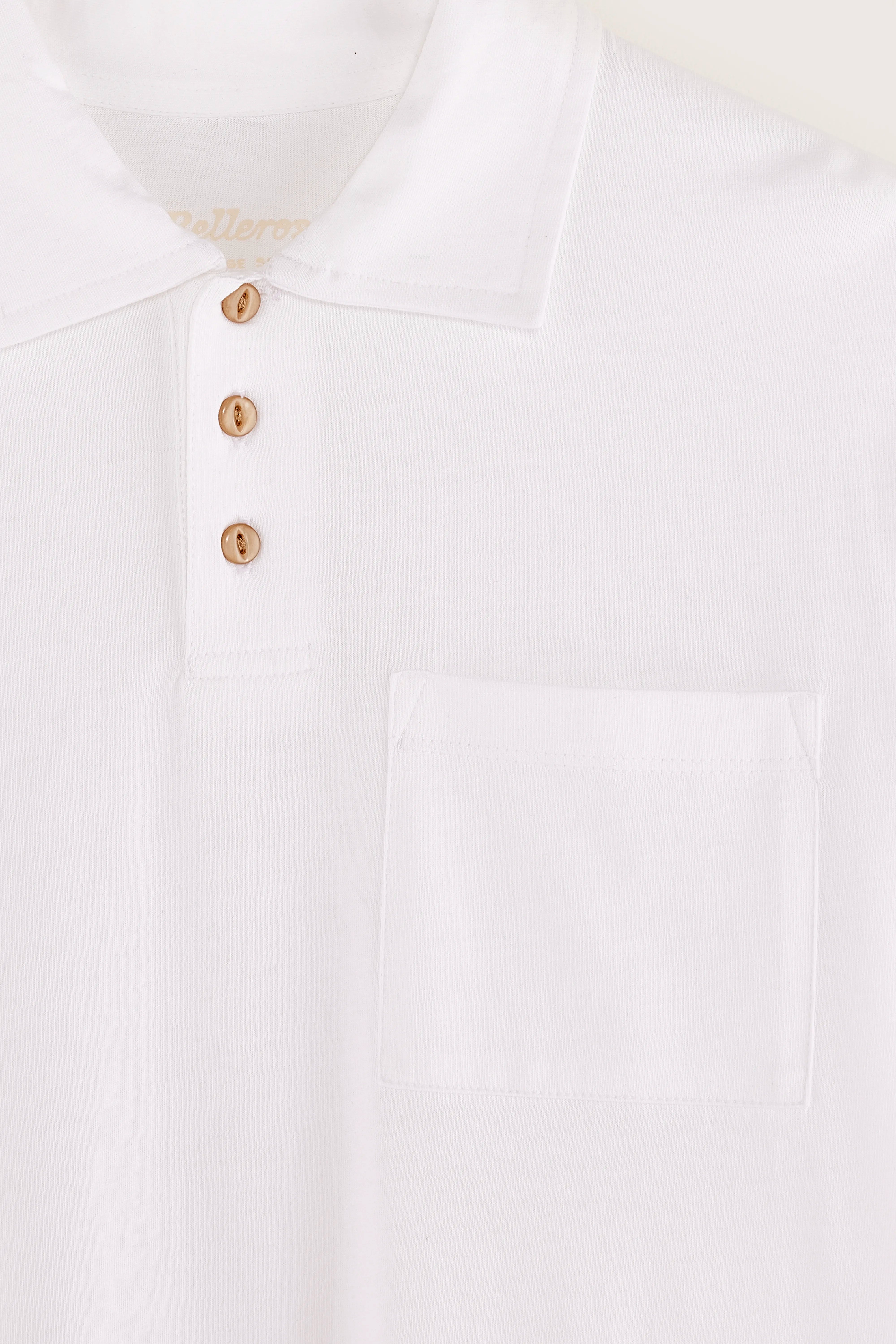 Komiu Classic Polo - White For Boys | Bellerose