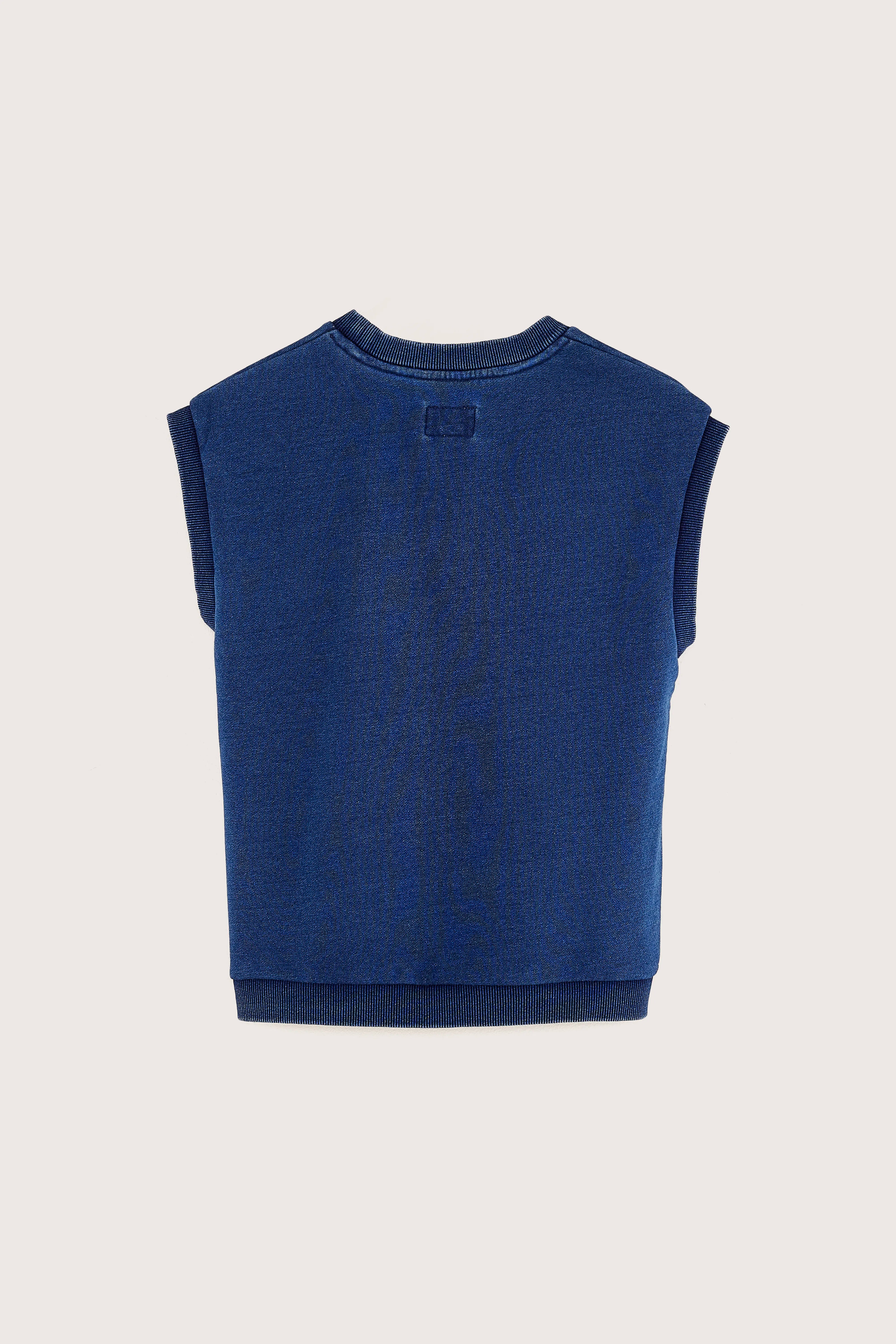 Fagatim Sleeveless Sweatshirt - Indigo For Boys | Bellerose