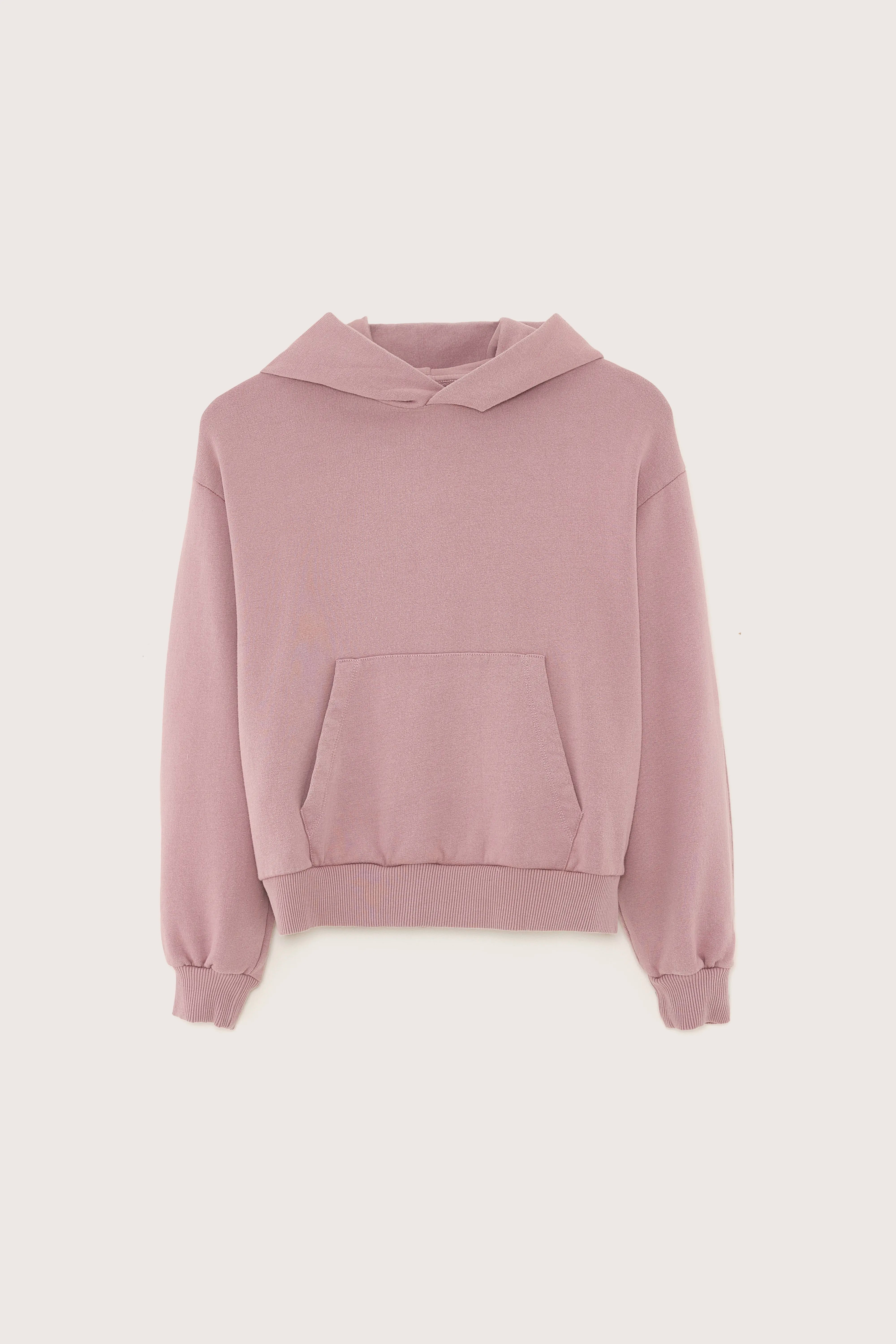 Farolo Losse Hoodie - Black / Lilac / White Voor Jongens | Bellerose