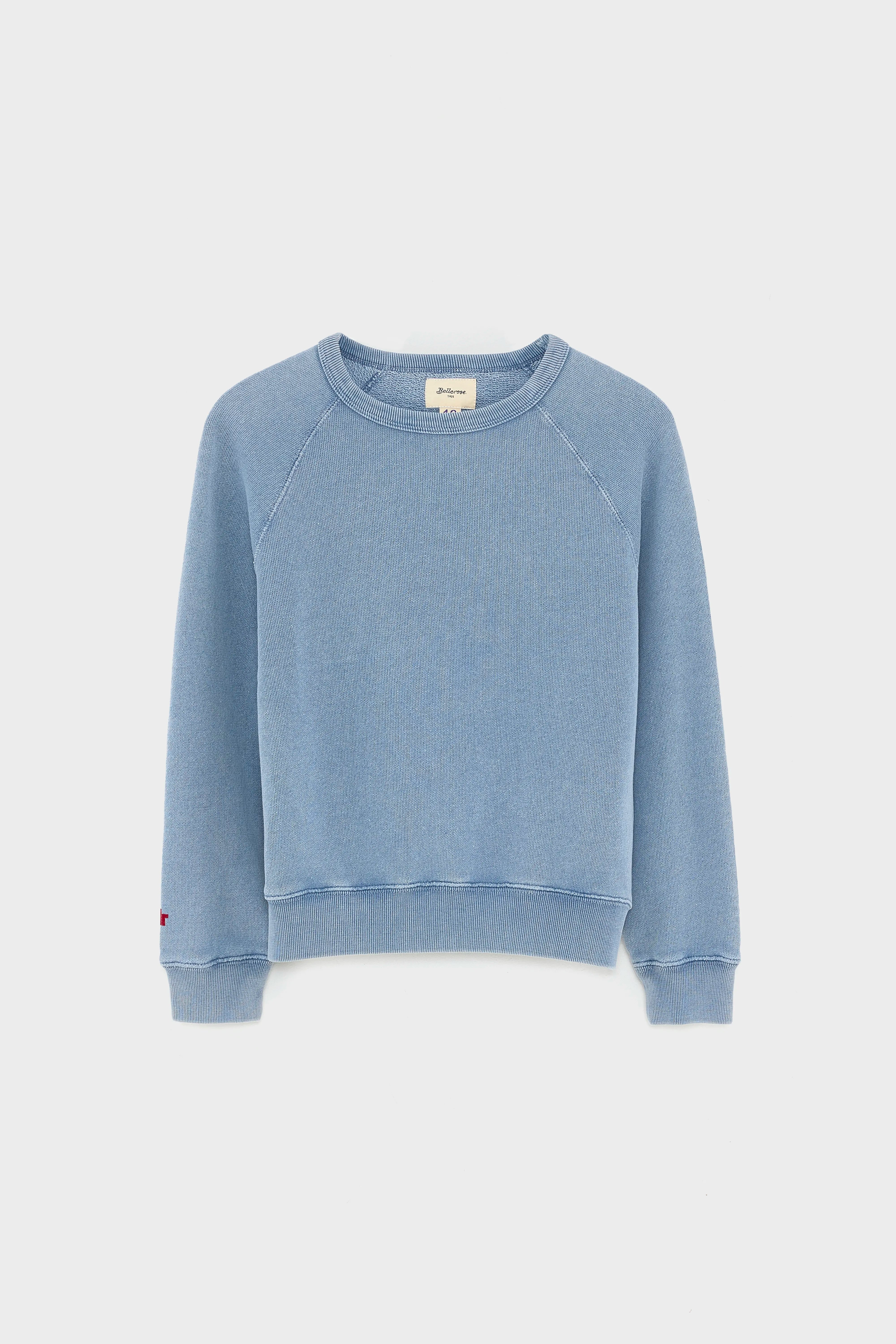 Fagoso Crewneck Sweatshirt - Dark wave For Boys | Bellerose