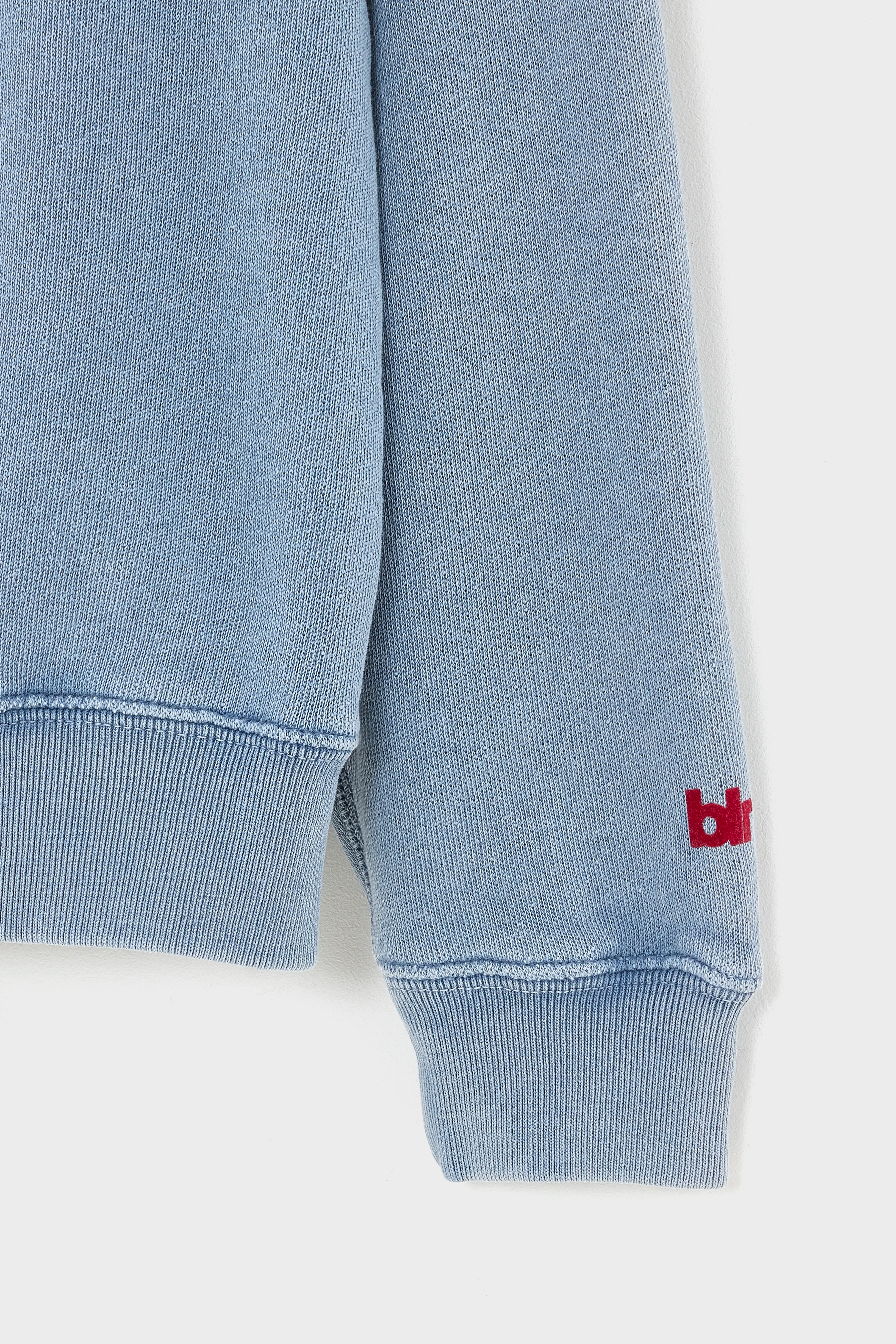 Fagoso Crewneck Sweatshirt - Dark wave For Boys | Bellerose