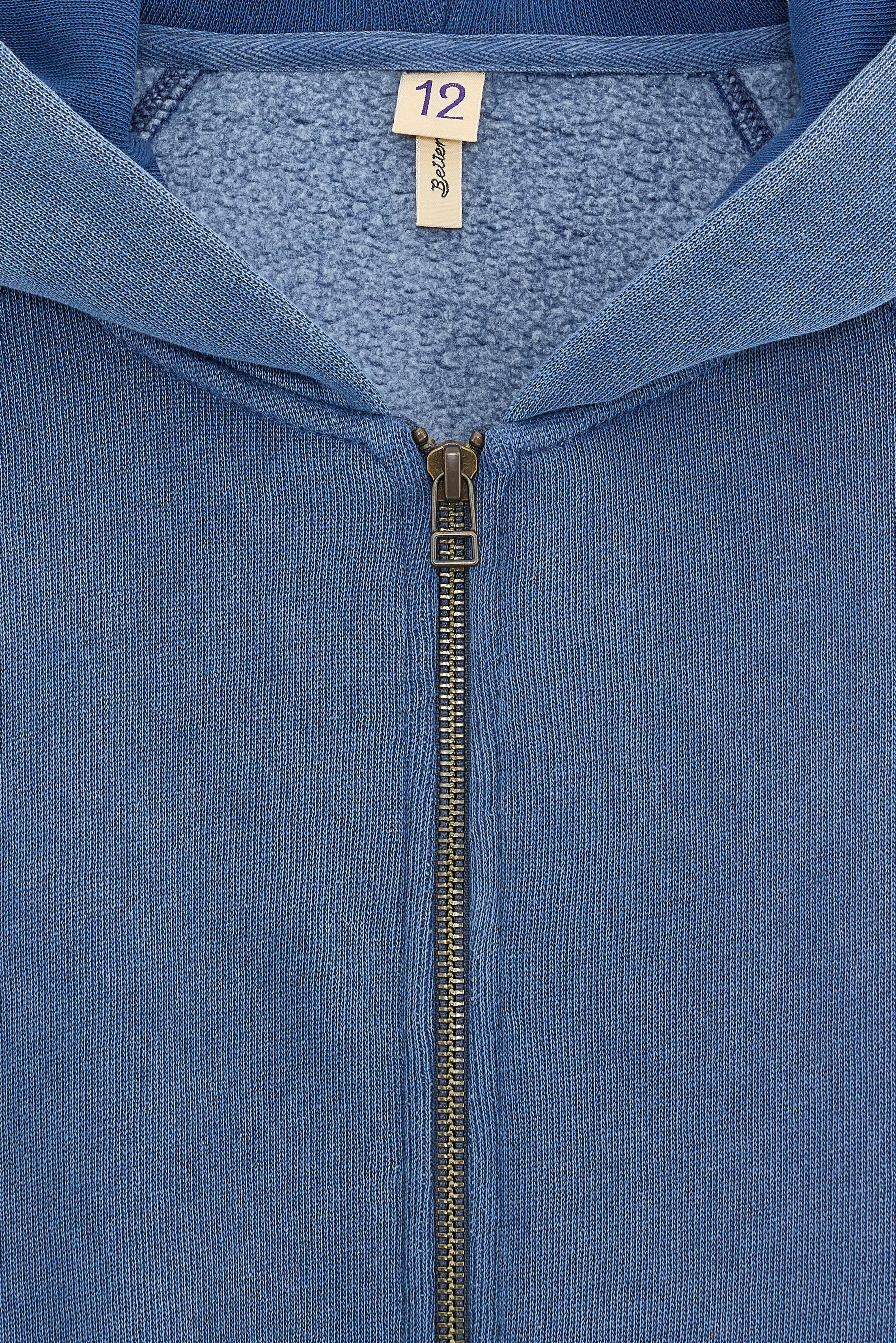 Fieko hoodie met rits (251 / B / RIVER)