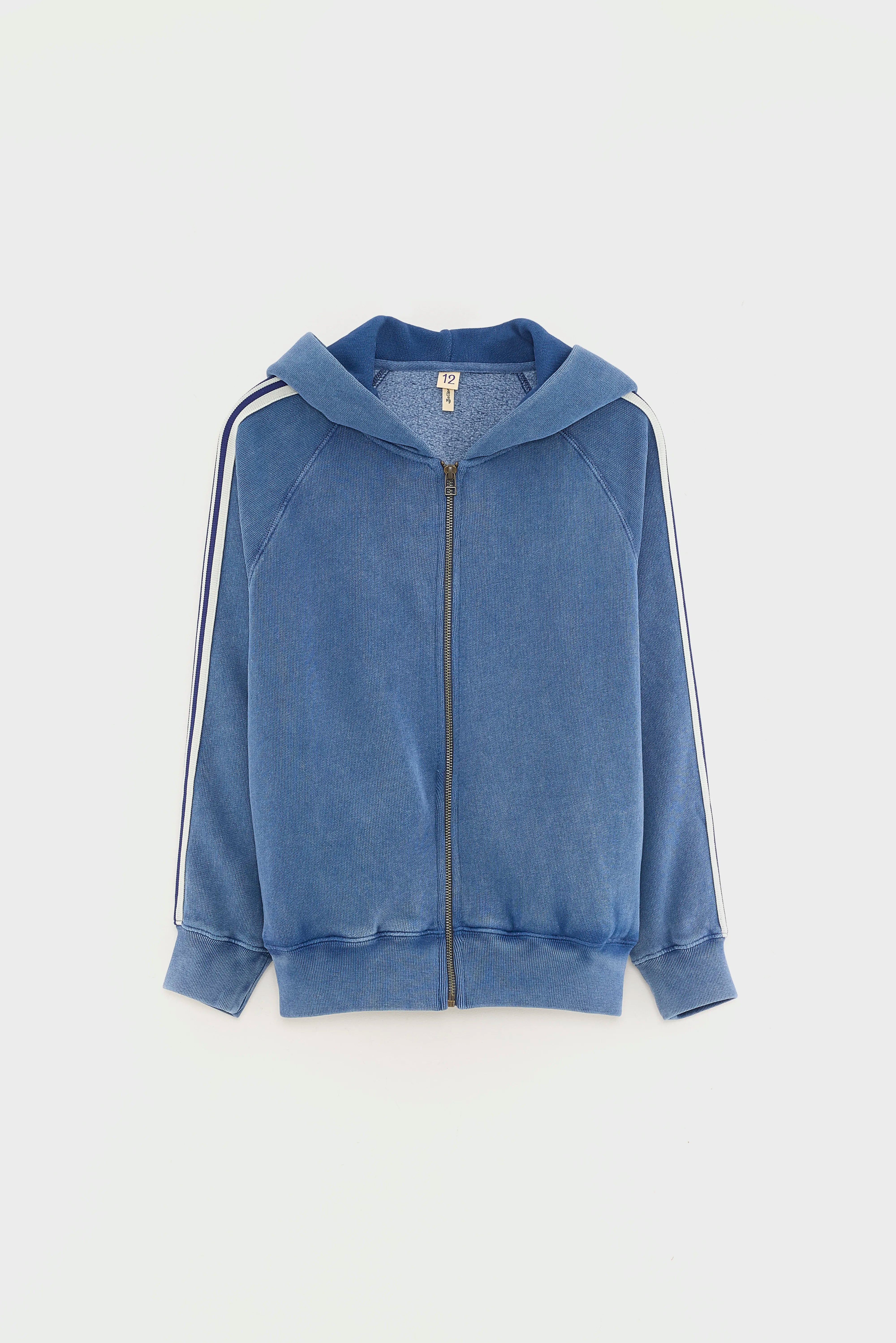 Fieko Zip-front Hoodie - River For Boys | Bellerose