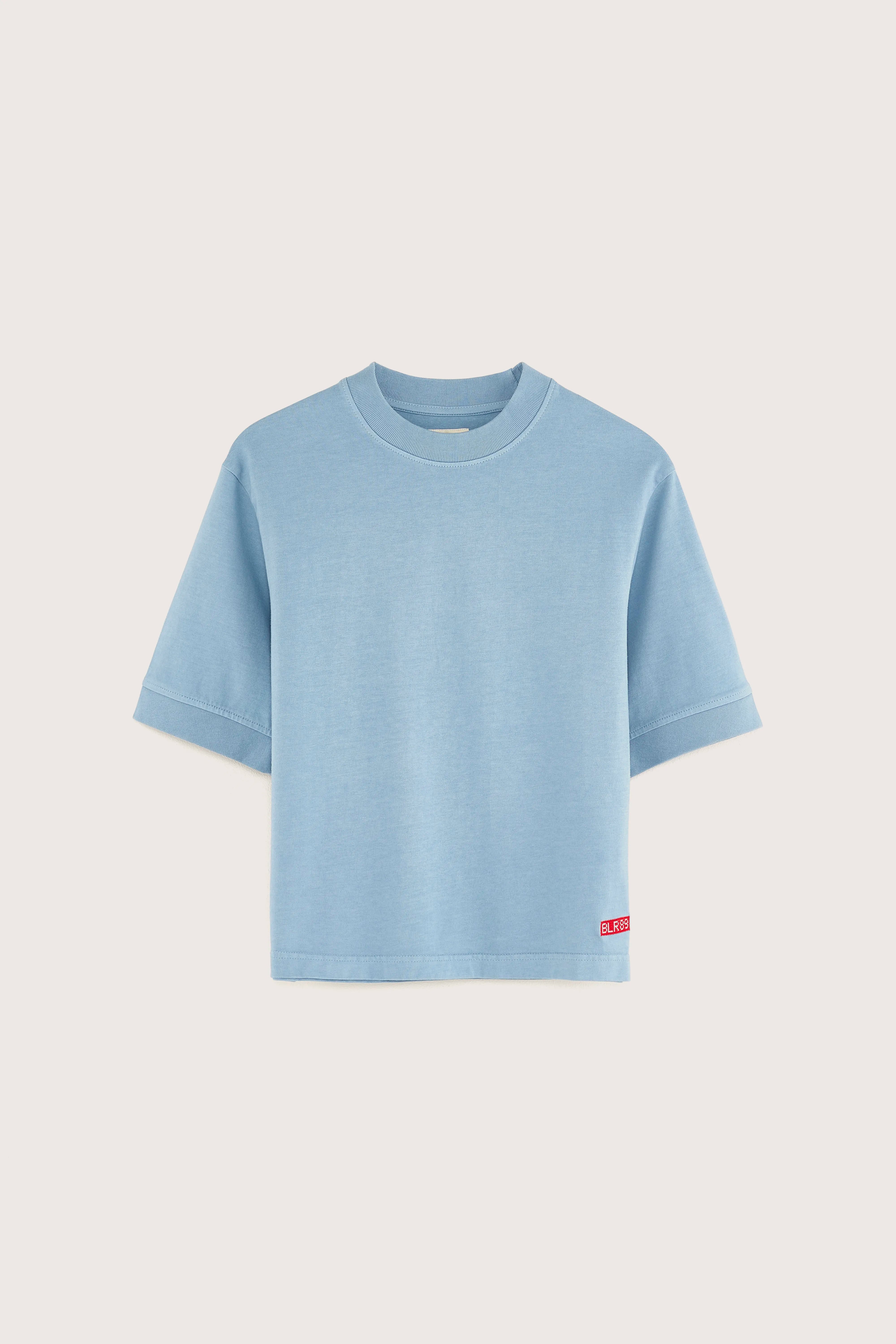 T-shirt À Manches Courtes Cursty - Chambray Pour Garçon | Bellerose