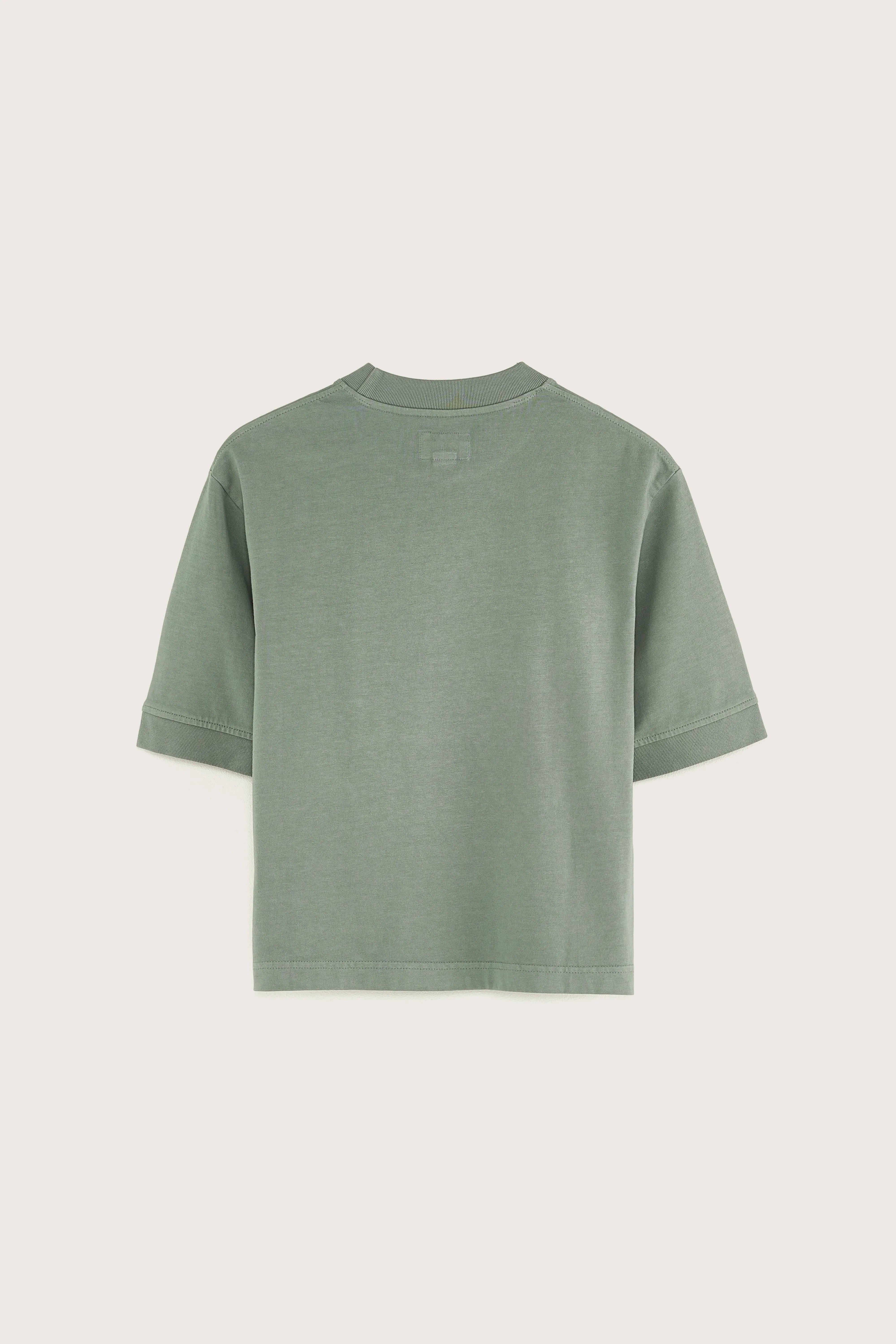 Cursty Short-sleeve T-shirt - Limestone For Boys | Bellerose