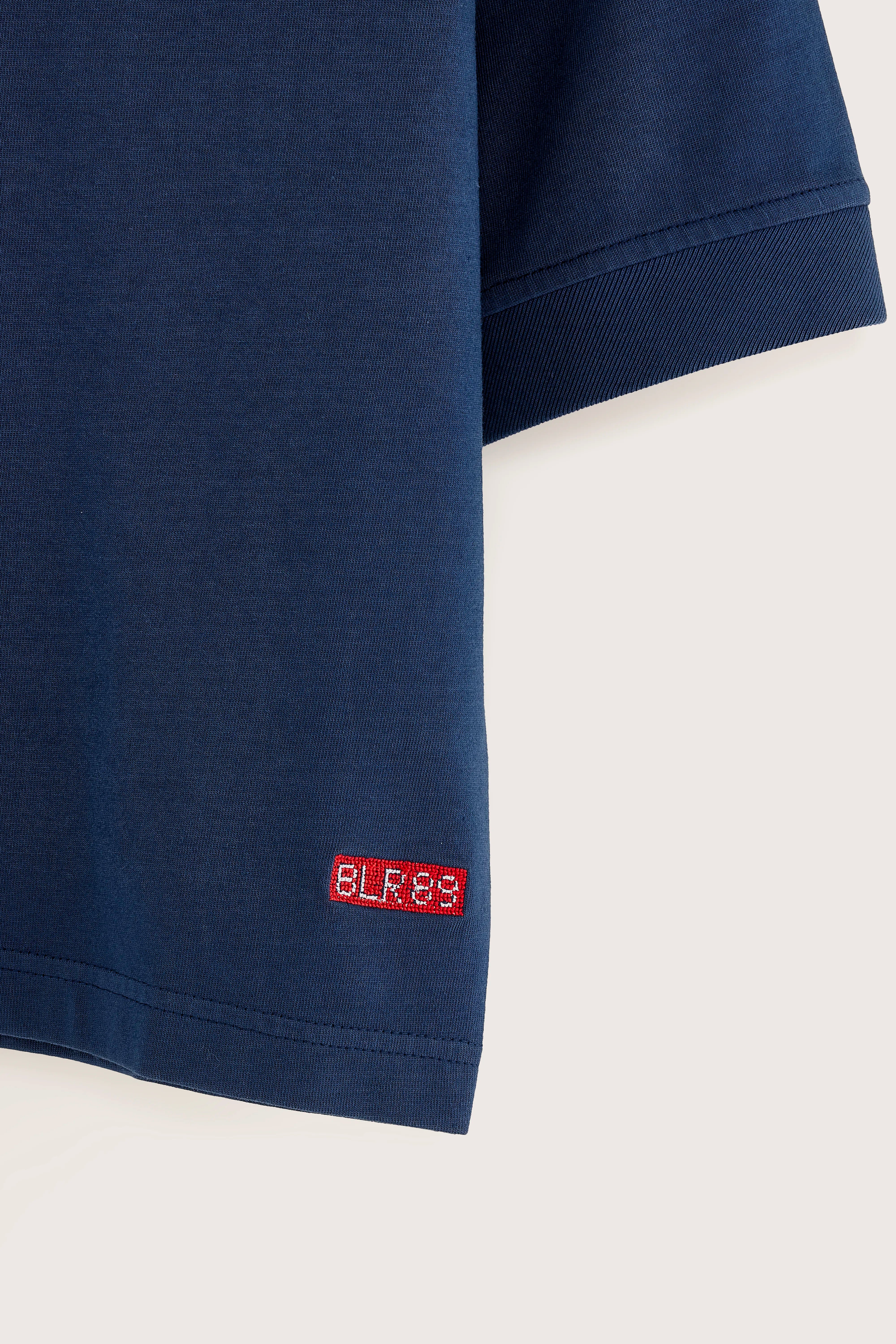 Cursty Short-sleeve T-shirt - Blue jeans For Boys | Bellerose