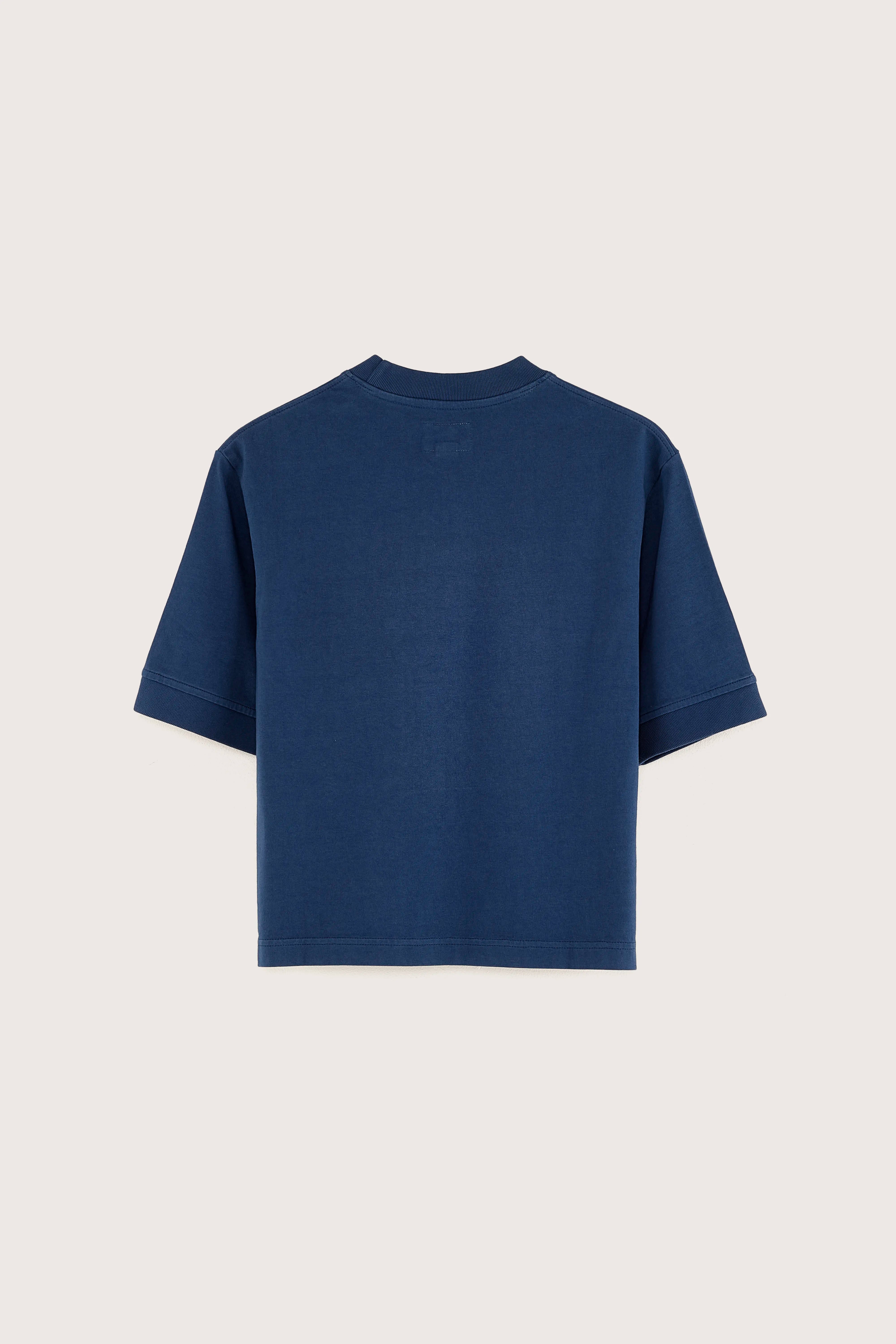 Cursty Short-sleeve T-shirt - Blue jeans For Boys | Bellerose