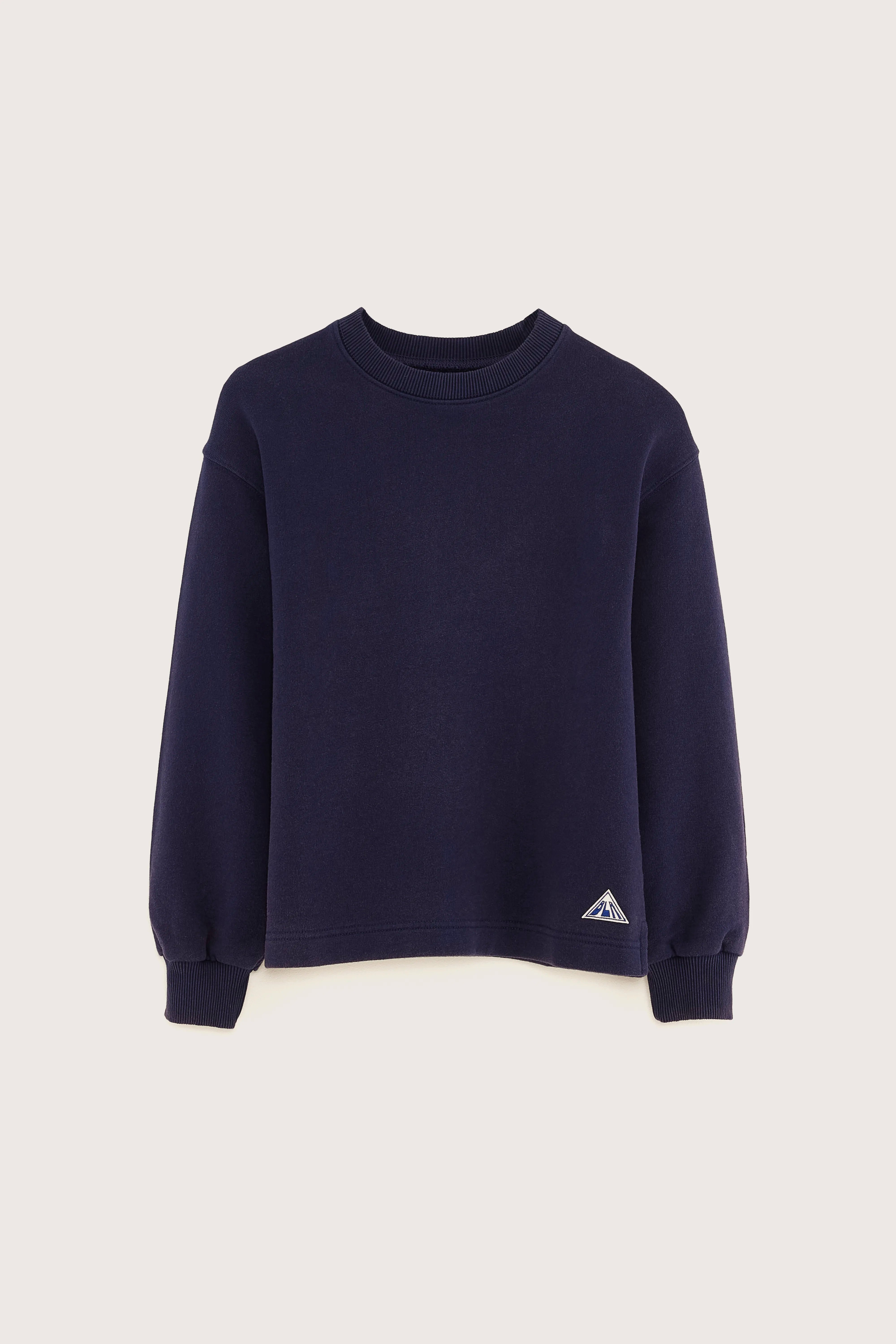 Chamo Relaxed Sweatshirt - Massai red / Naval For Boys | Bellerose