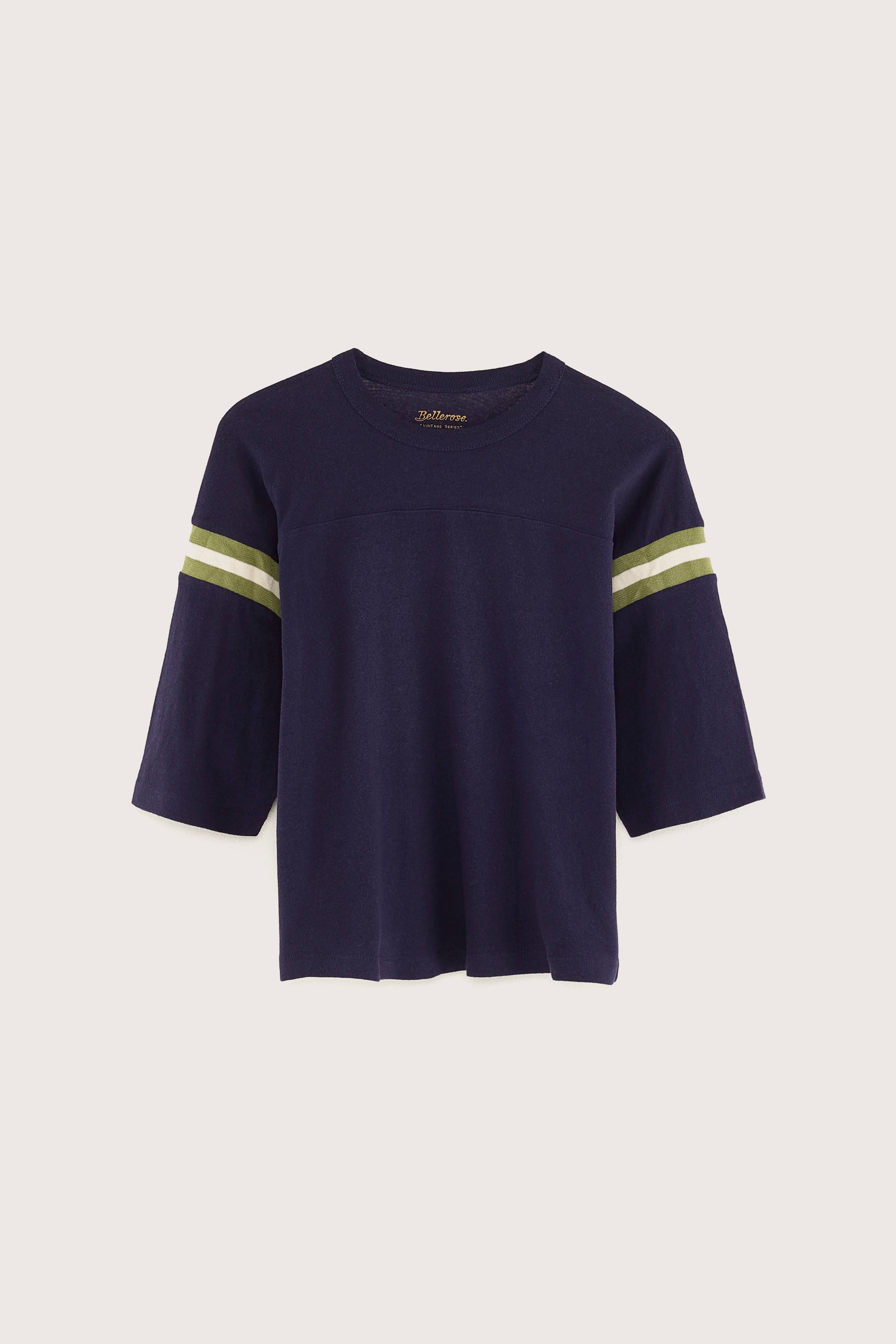 Cips T-shirt Met Korte Mouwen - Naval Voor Jongens | Bellerose