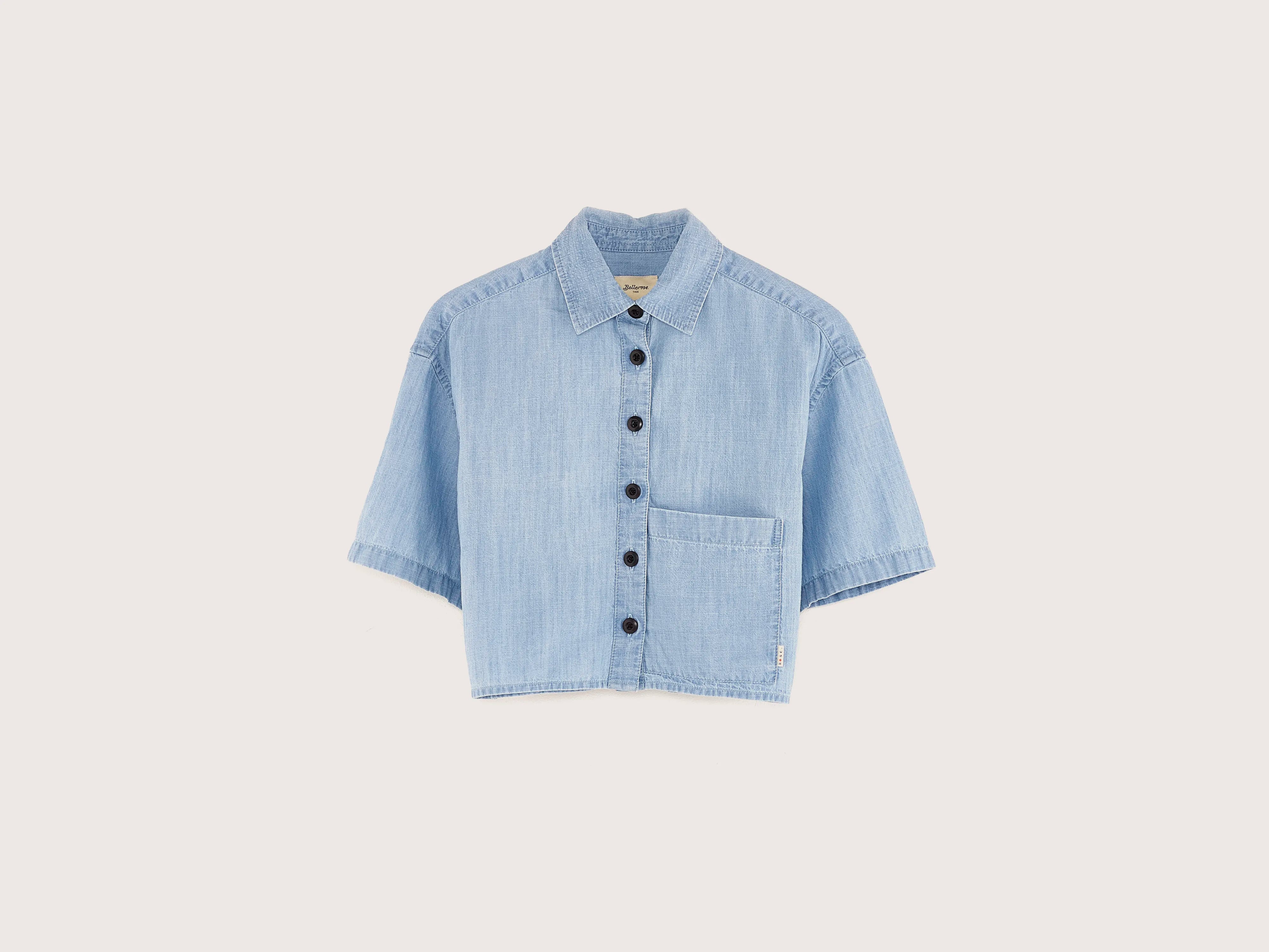 Wiggle boxy shirt (251 / G / LT BLUE STONE)