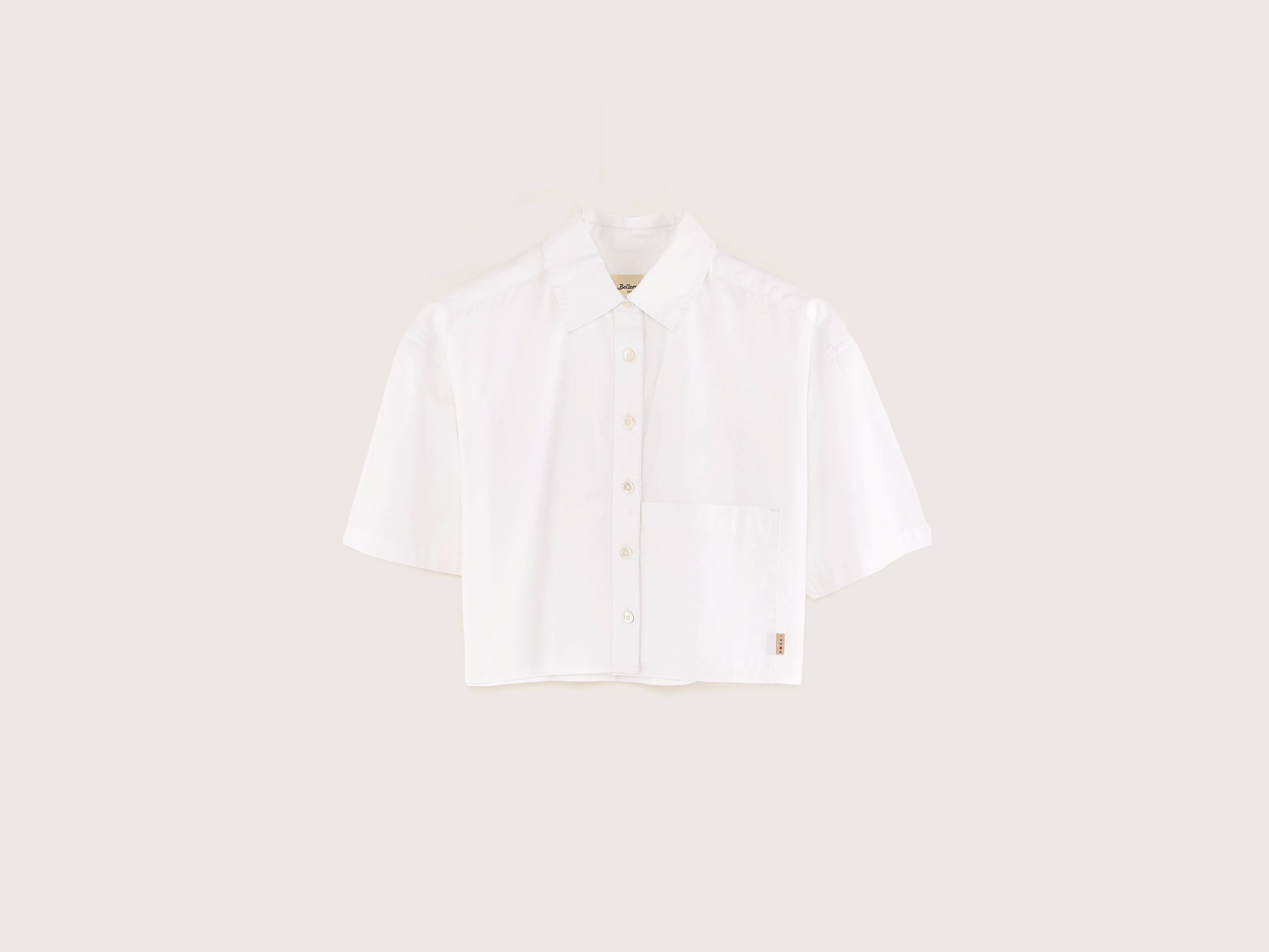 Higgle cropped shirt (251 / G / WHITE)