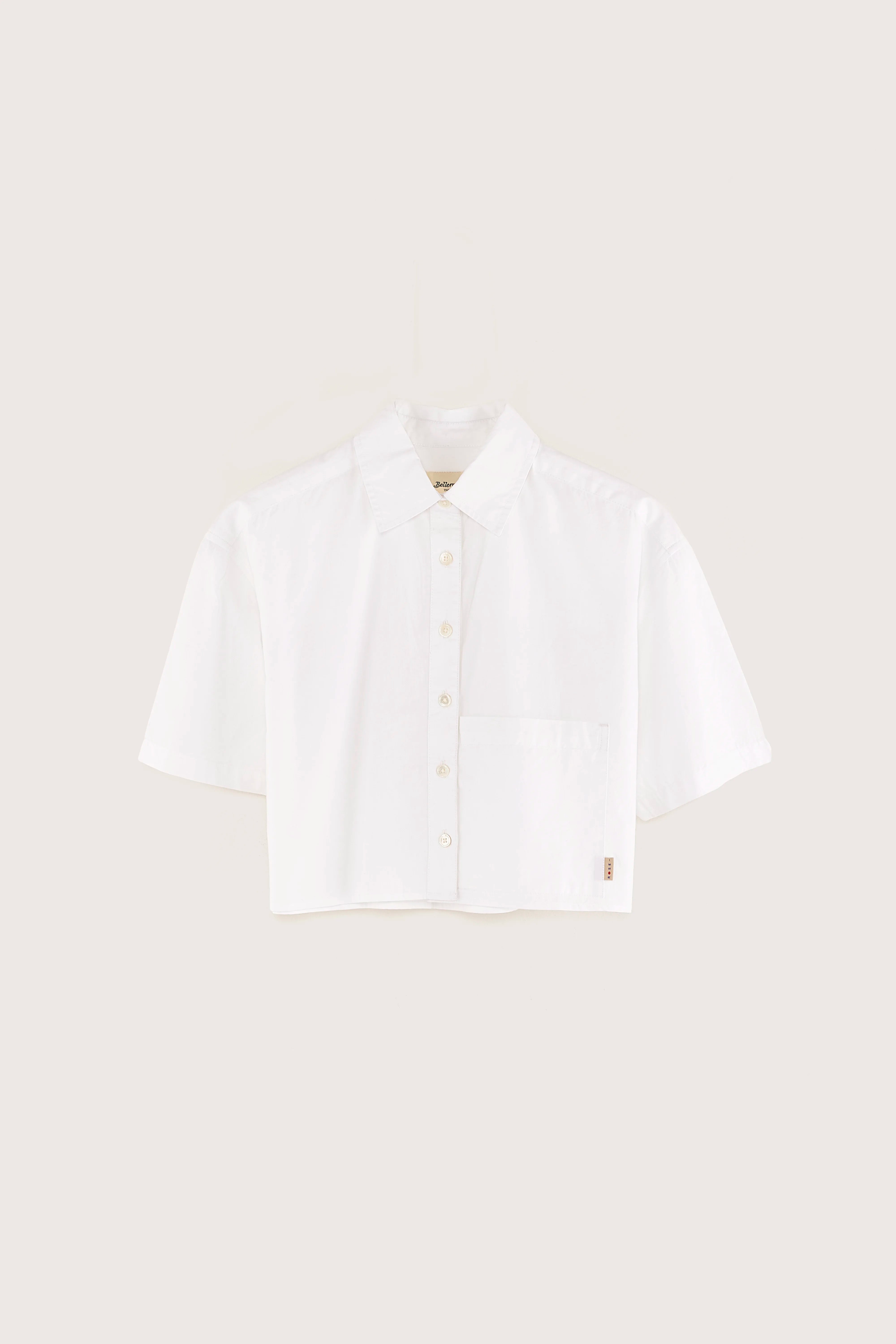 Higgle Cropped Shirt - White For Girls | Bellerose