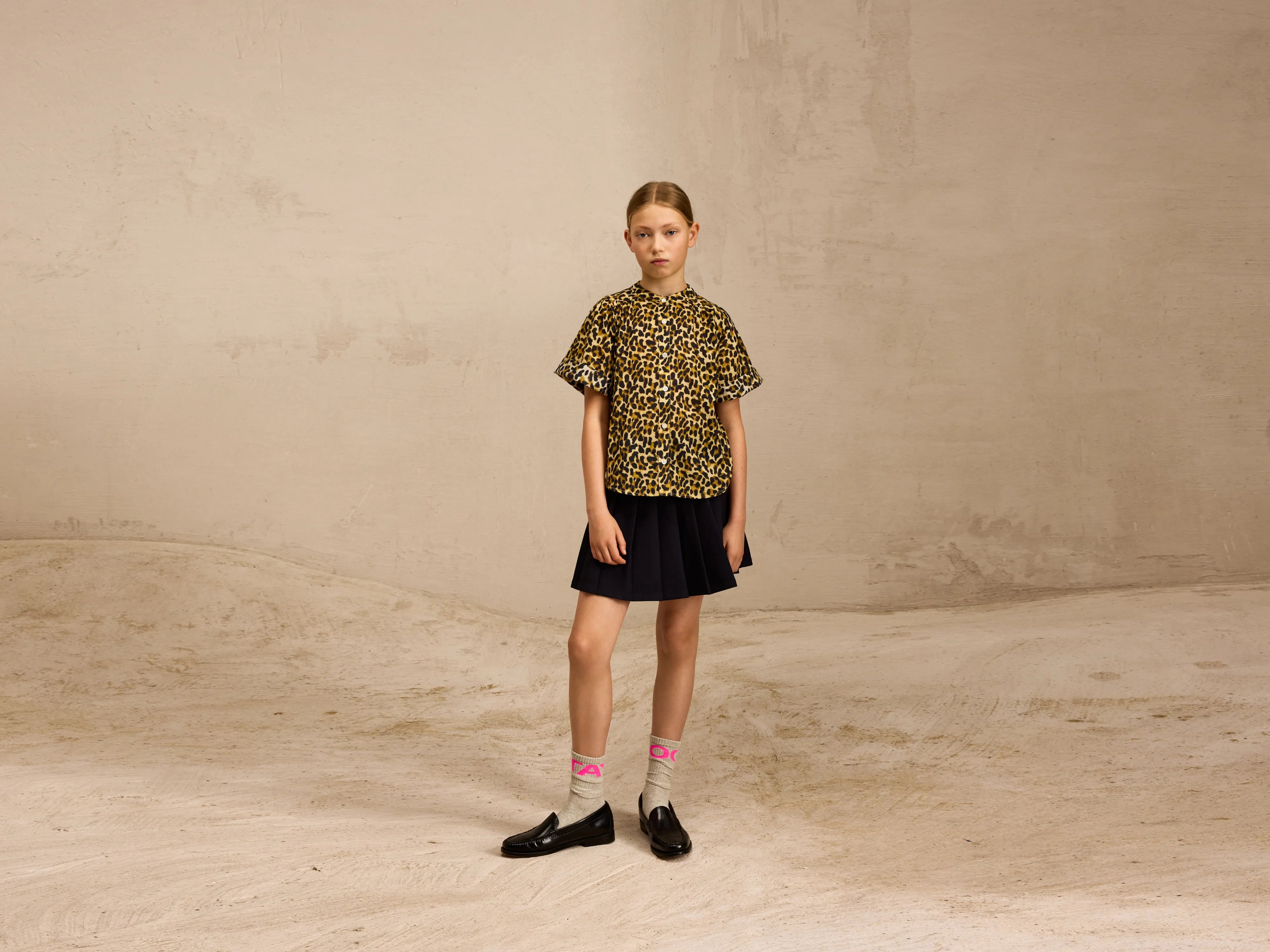 Hopsa short-sleeve blouse (251 / G / COMBO A)