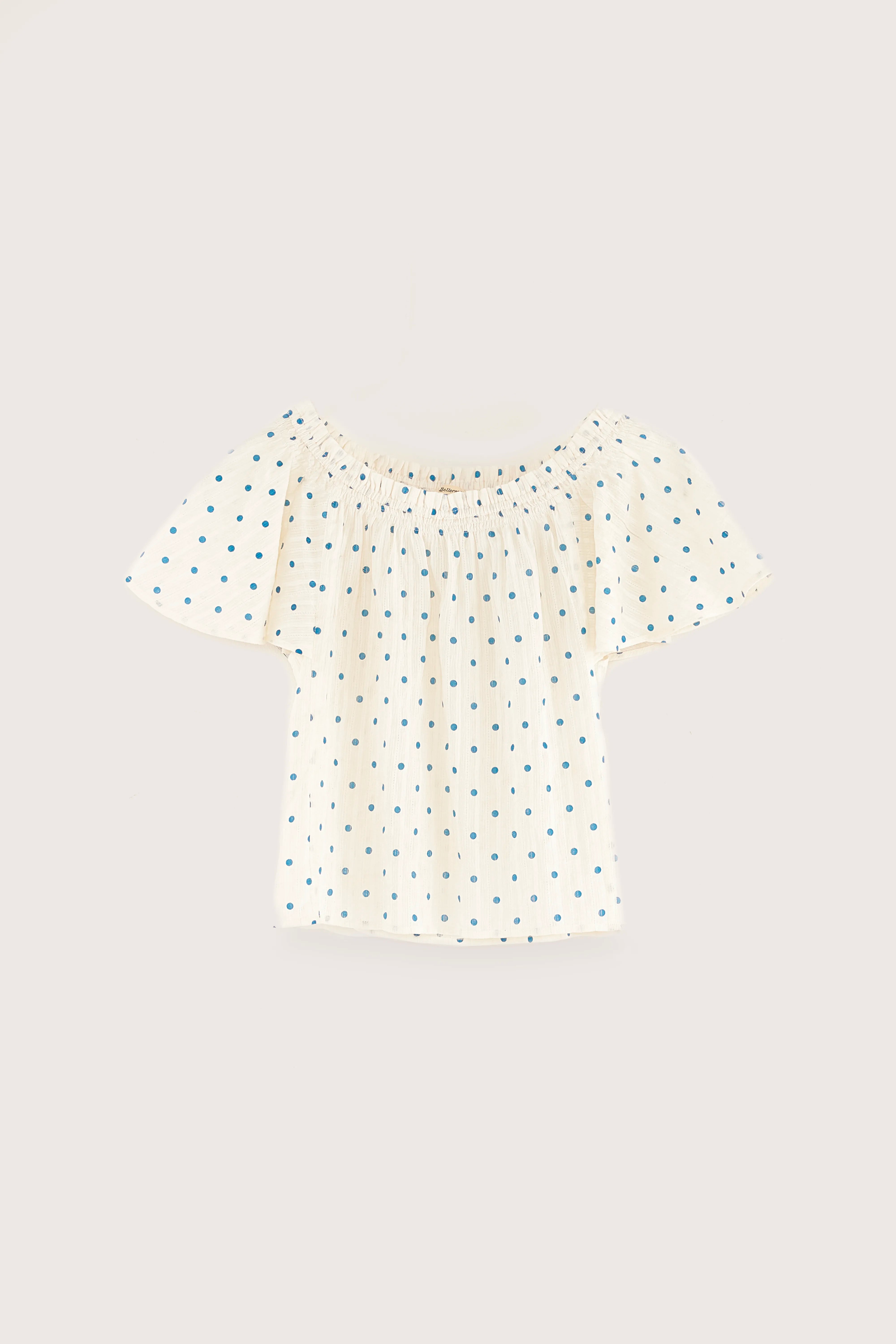 Humble Short-sleeve Blouse - Touareg / Whisper For Girls | Bellerose