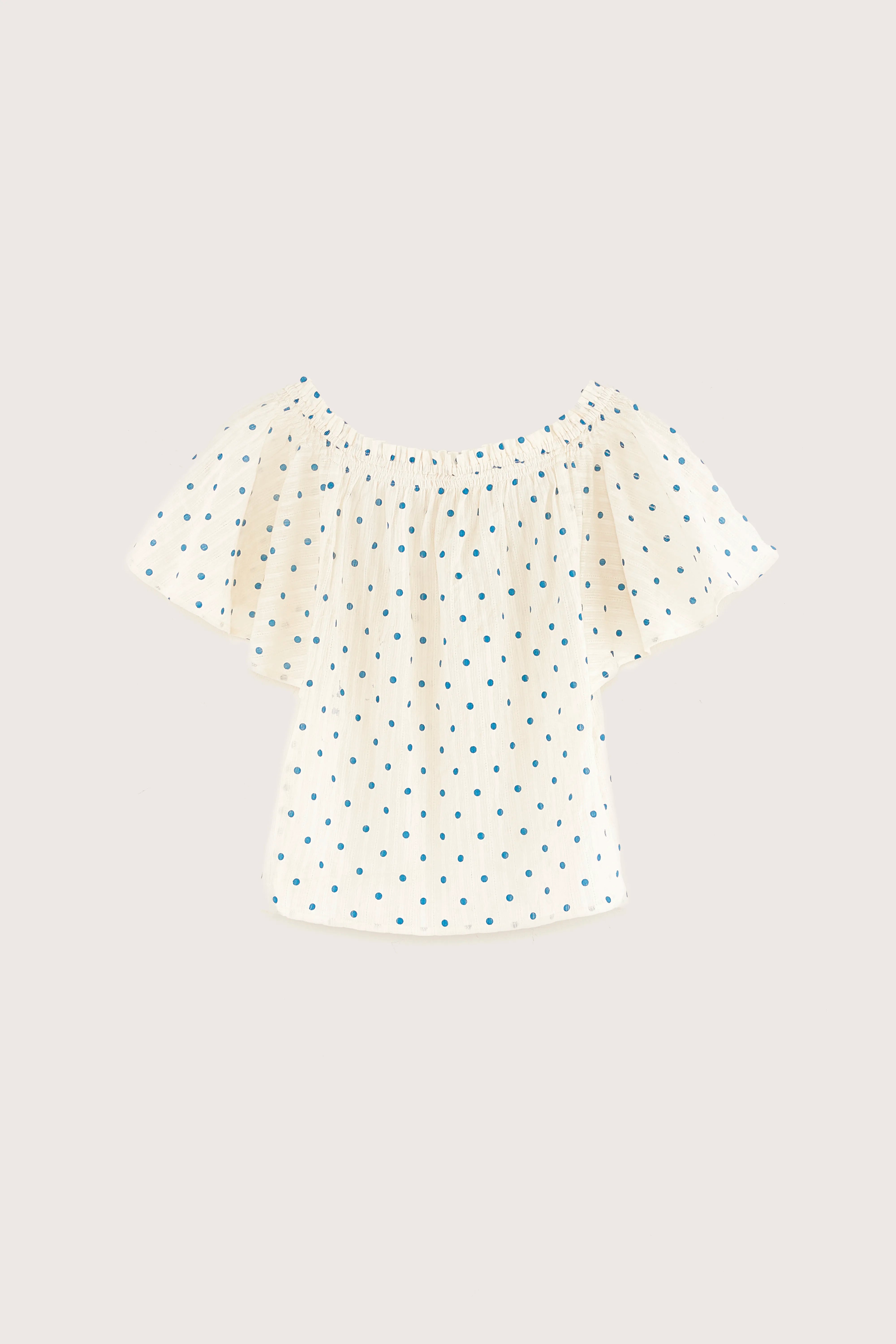 Humble Short-sleeve Blouse - Touareg / Whisper For Girls | Bellerose