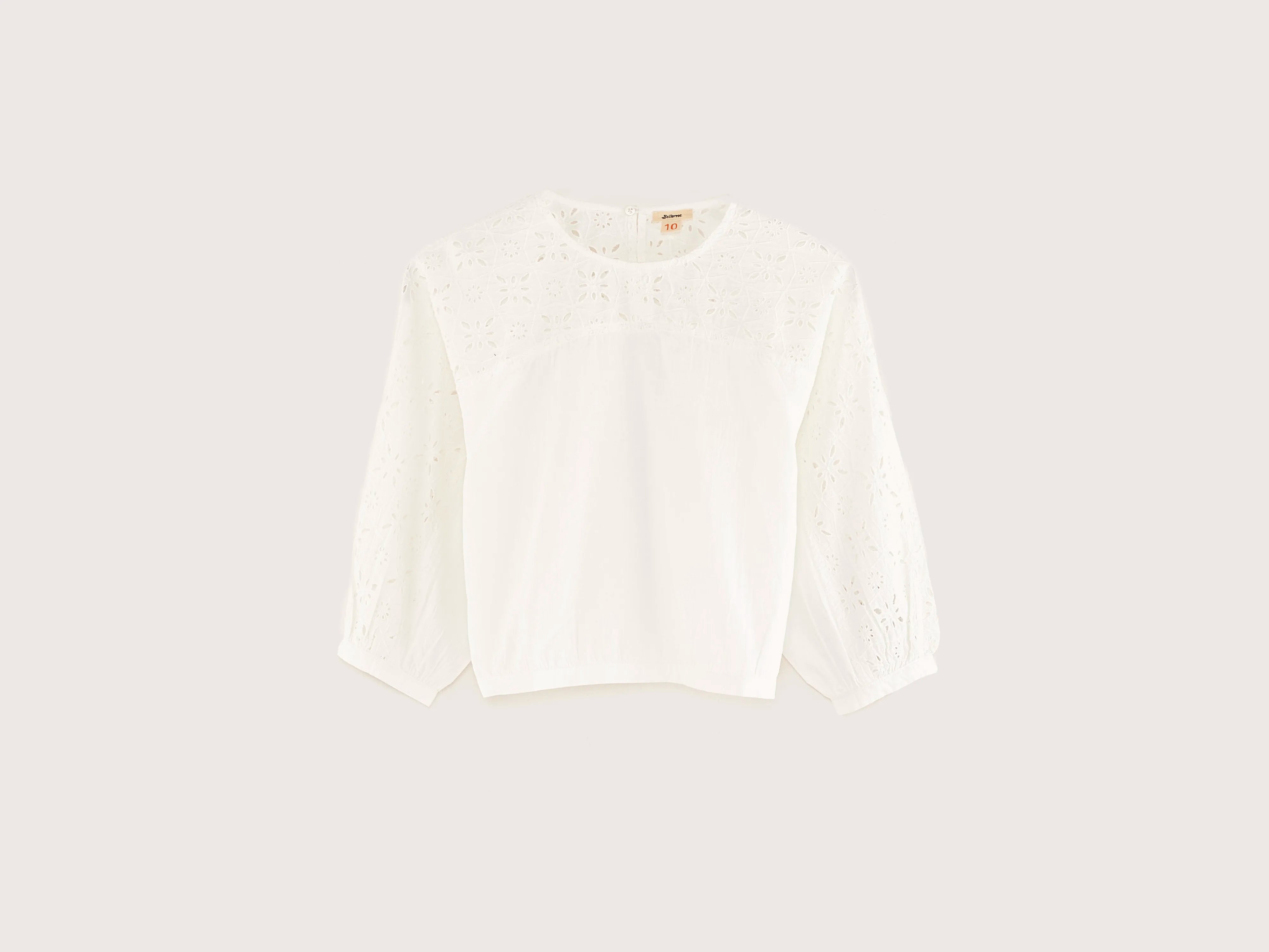 Hagar klassieke blouse (251 / G / OFF WHITE)