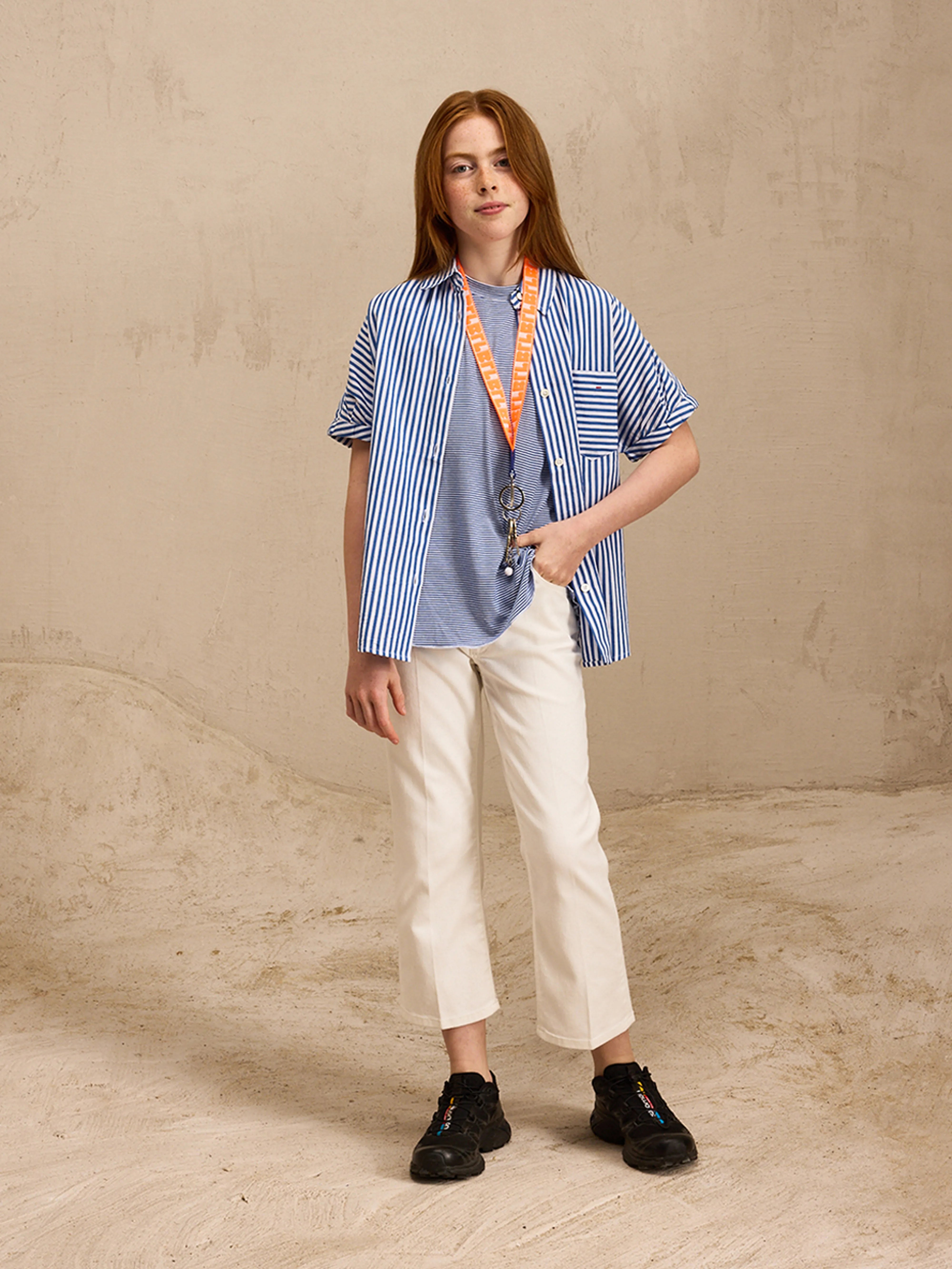 Chemise à manches courtes Homez (251 / G / STRIPE A)