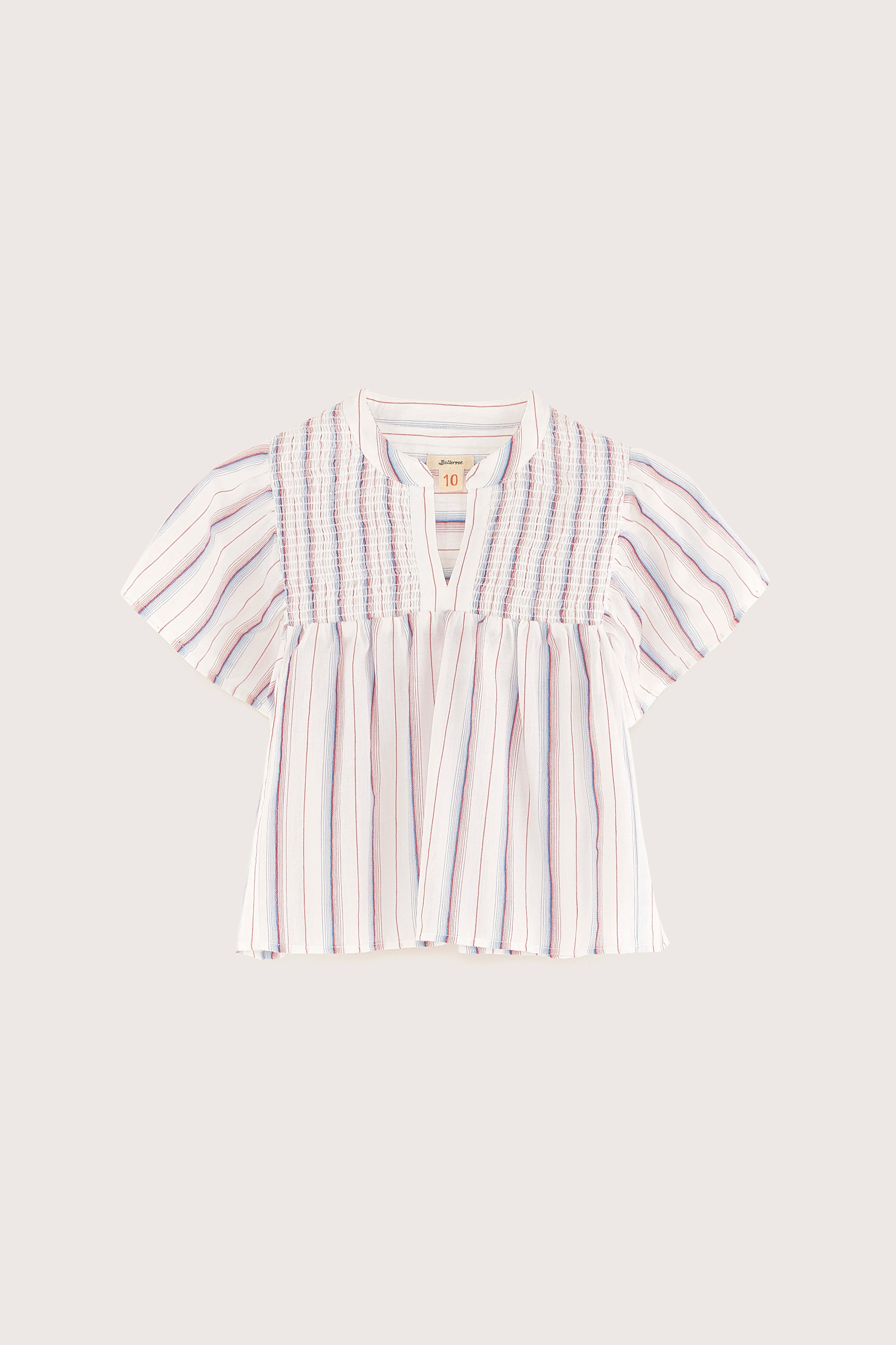 Hanoii cropped blouse (251 / G / STRIPE A)