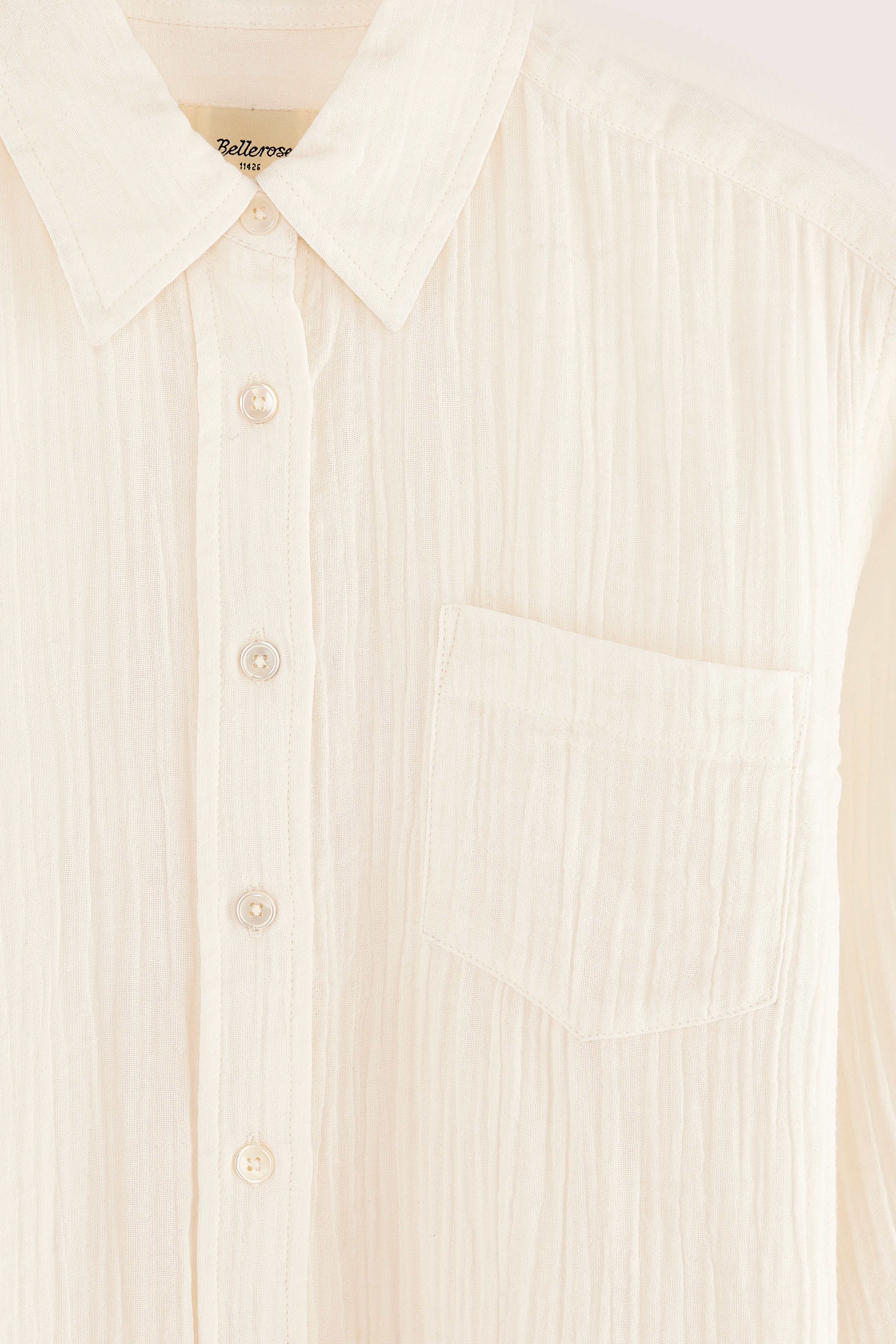 Ironie straight shirt (251 / G / ECRU)