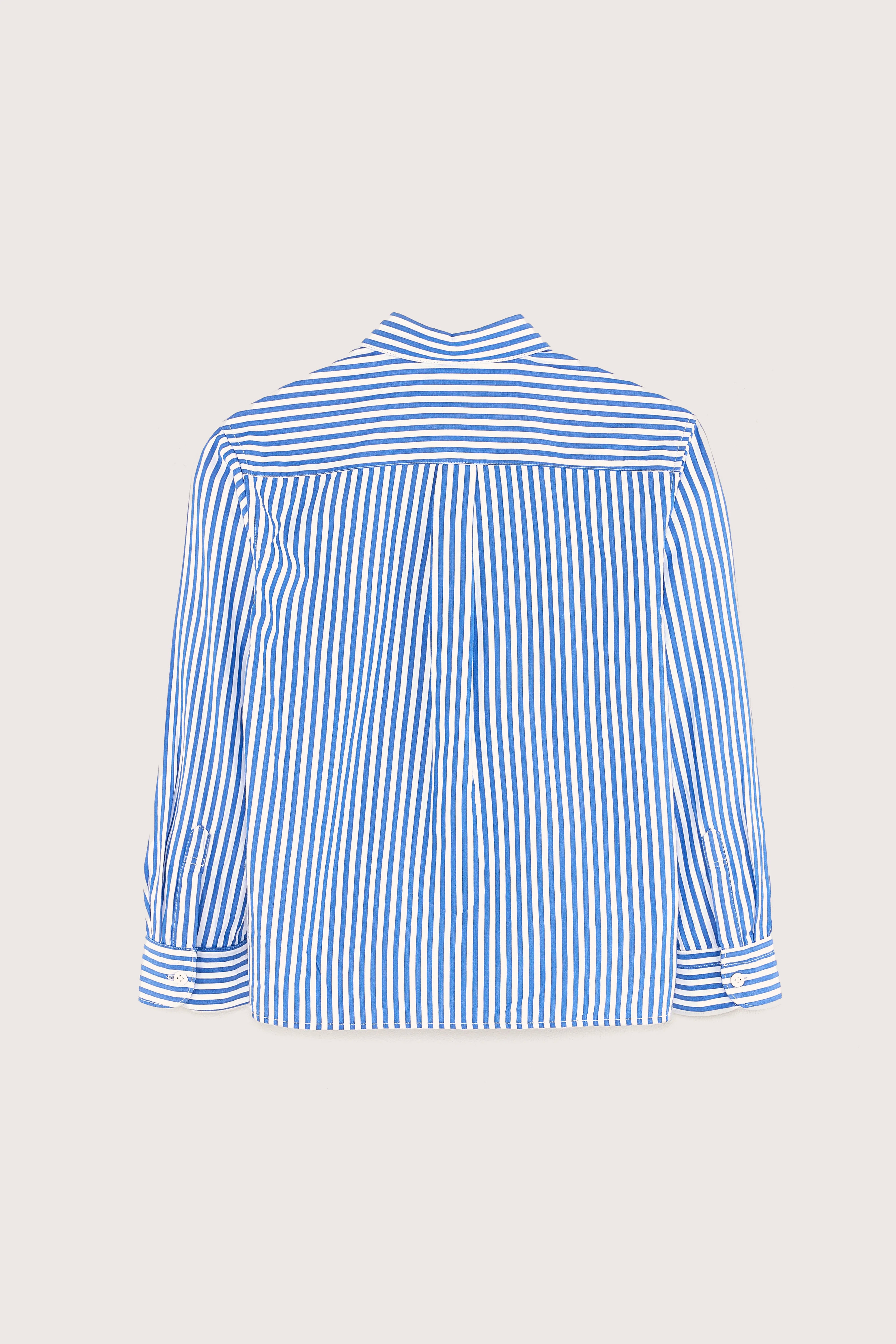 Gulian Striped Shirt - Touareg / Vintage white For Boys | Bellerose