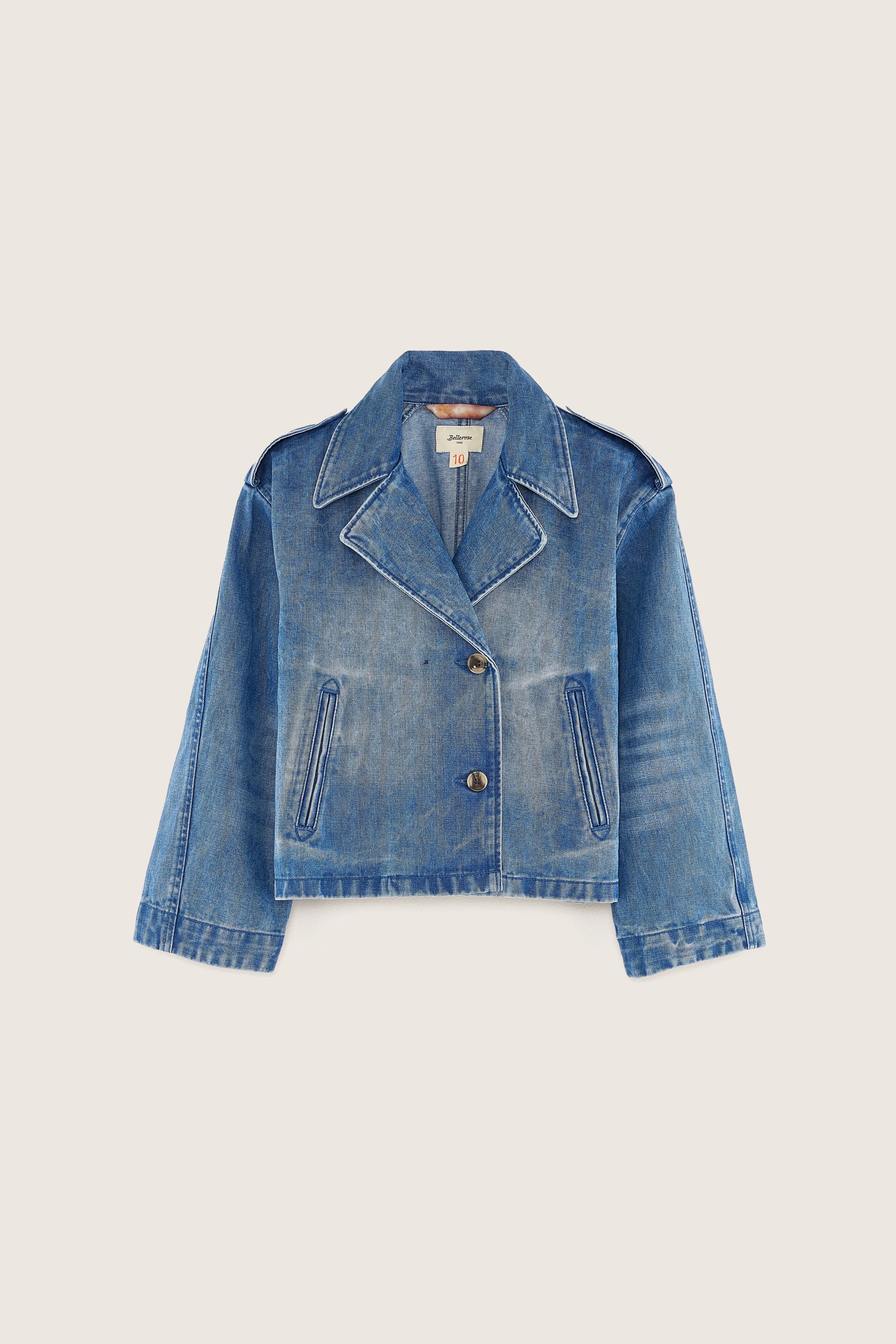 Trench Court Woke - Md blue stone Pour Fille | Bellerose