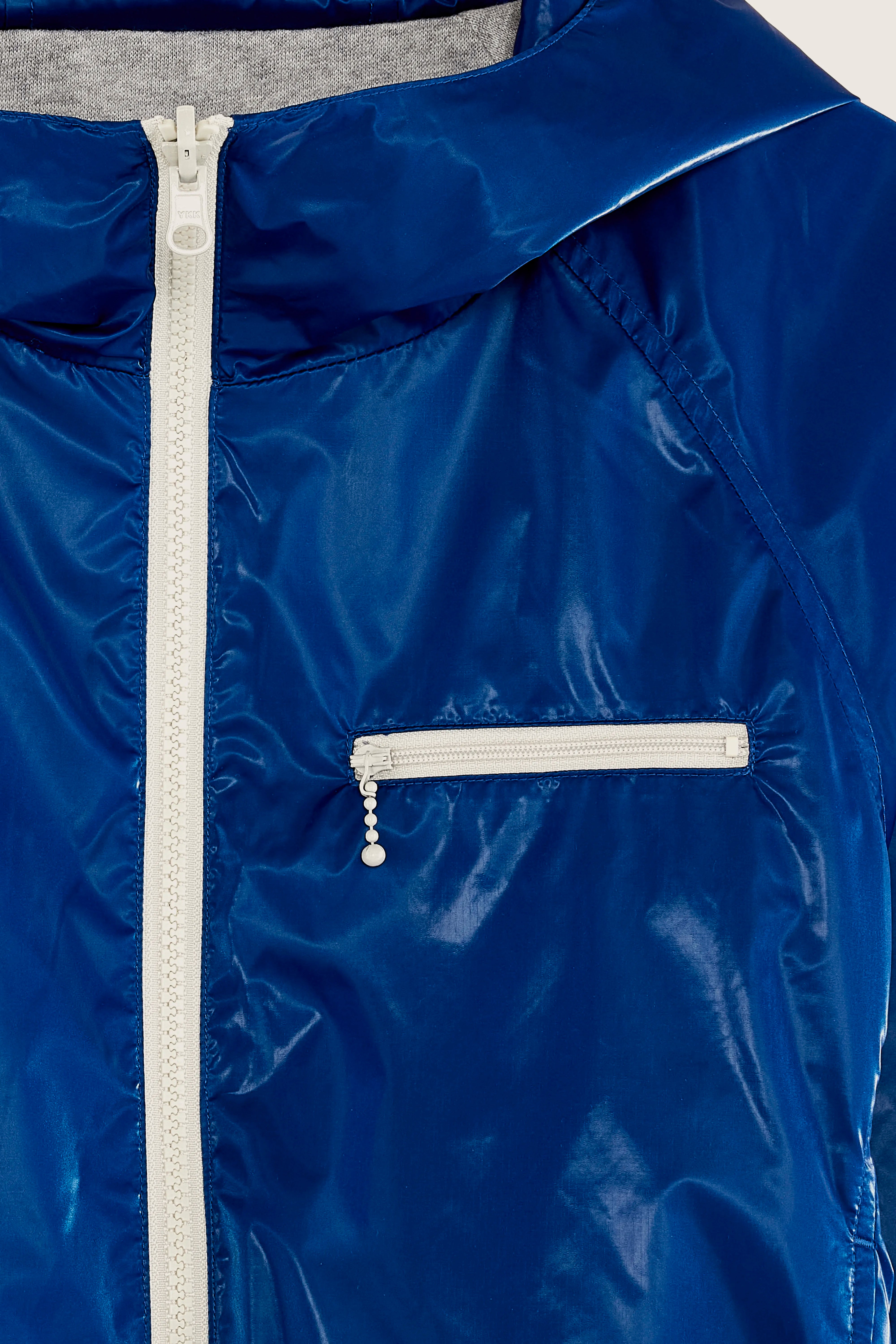 Harrod Hooded Jacket - Deep blue For Girls | Bellerose