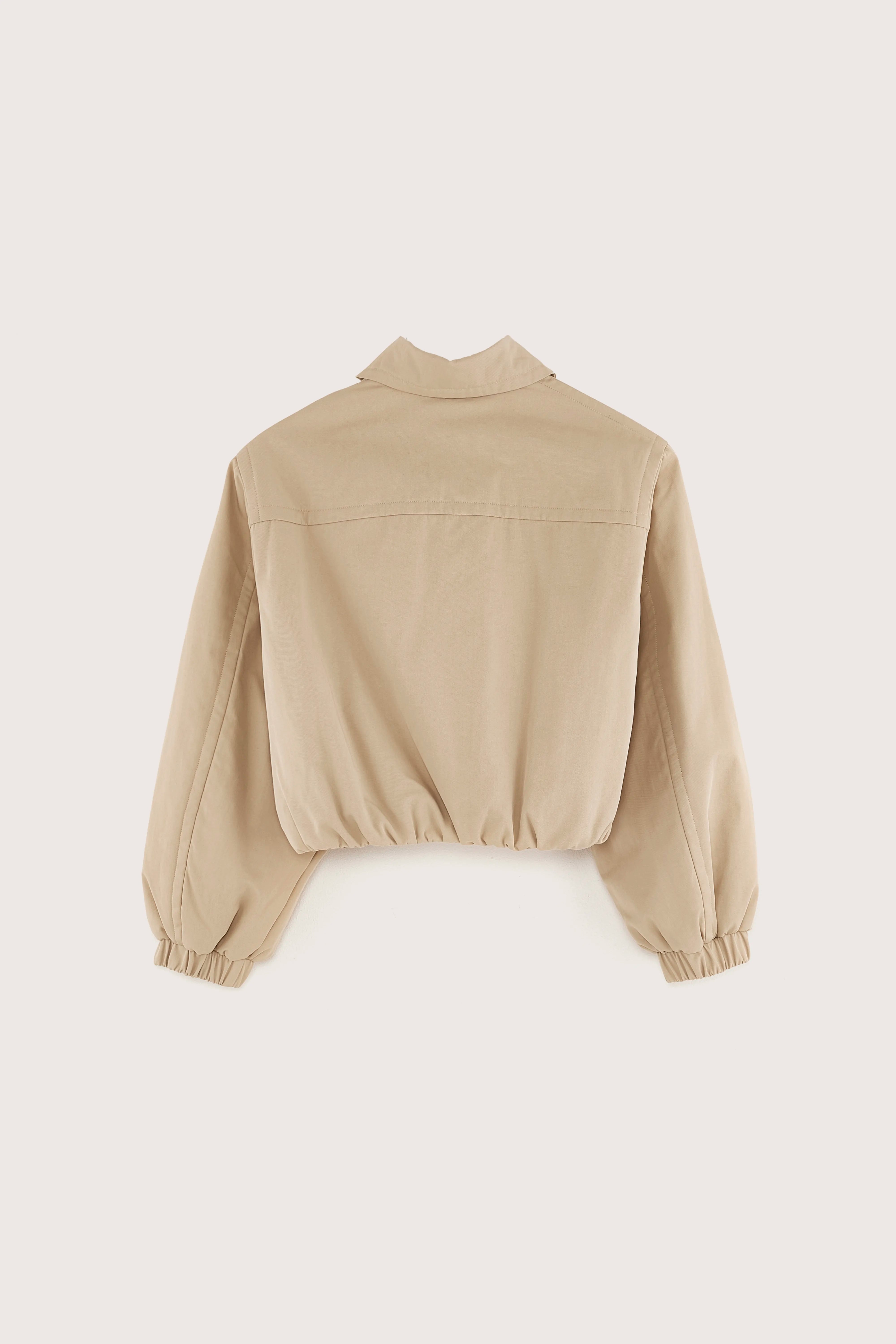 Huggs Bomber Jacket - Chino For Girls | Bellerose