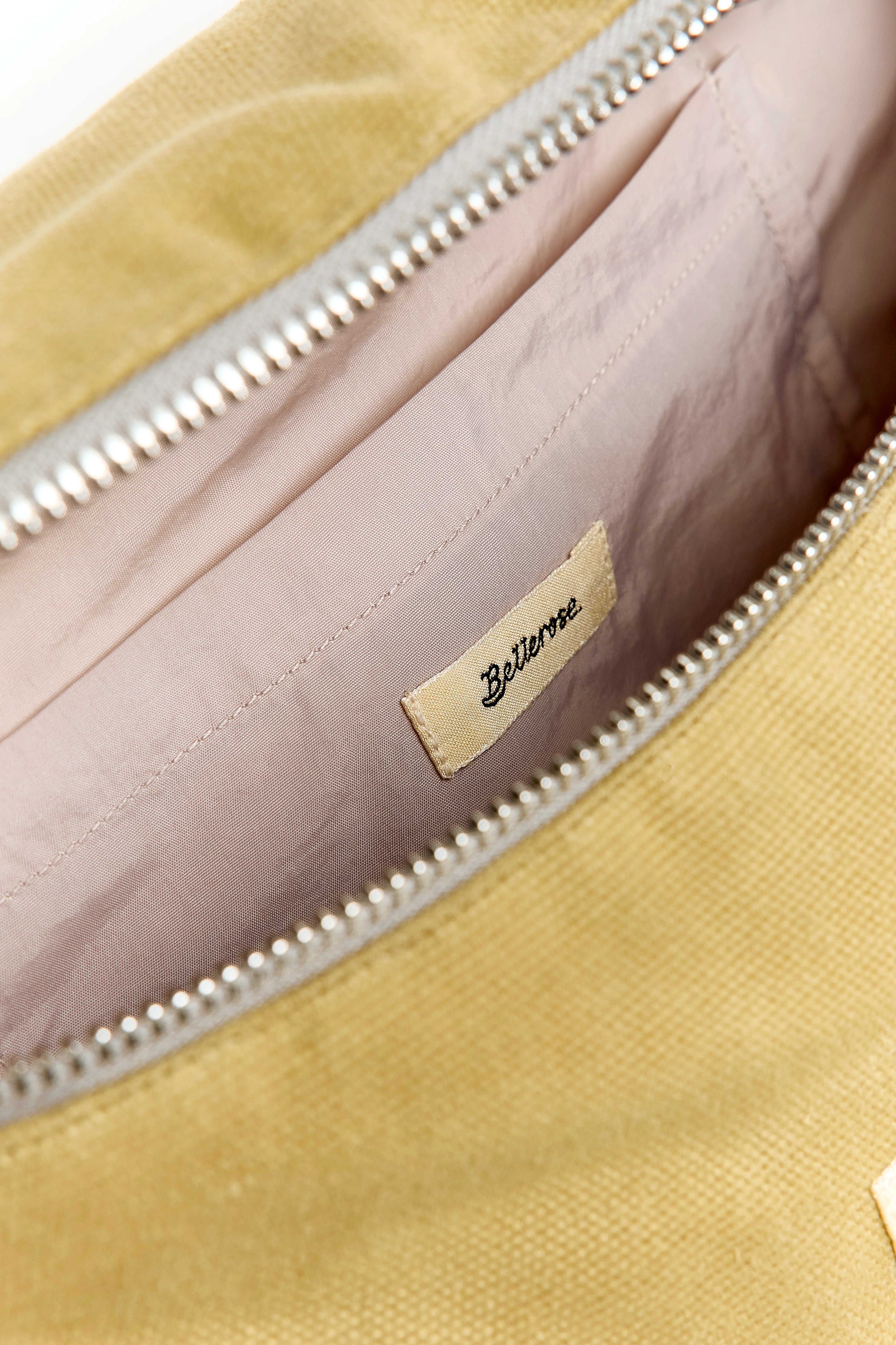 Heccy Light Khaki Sling Bag - Chino For Girls | Bellerose