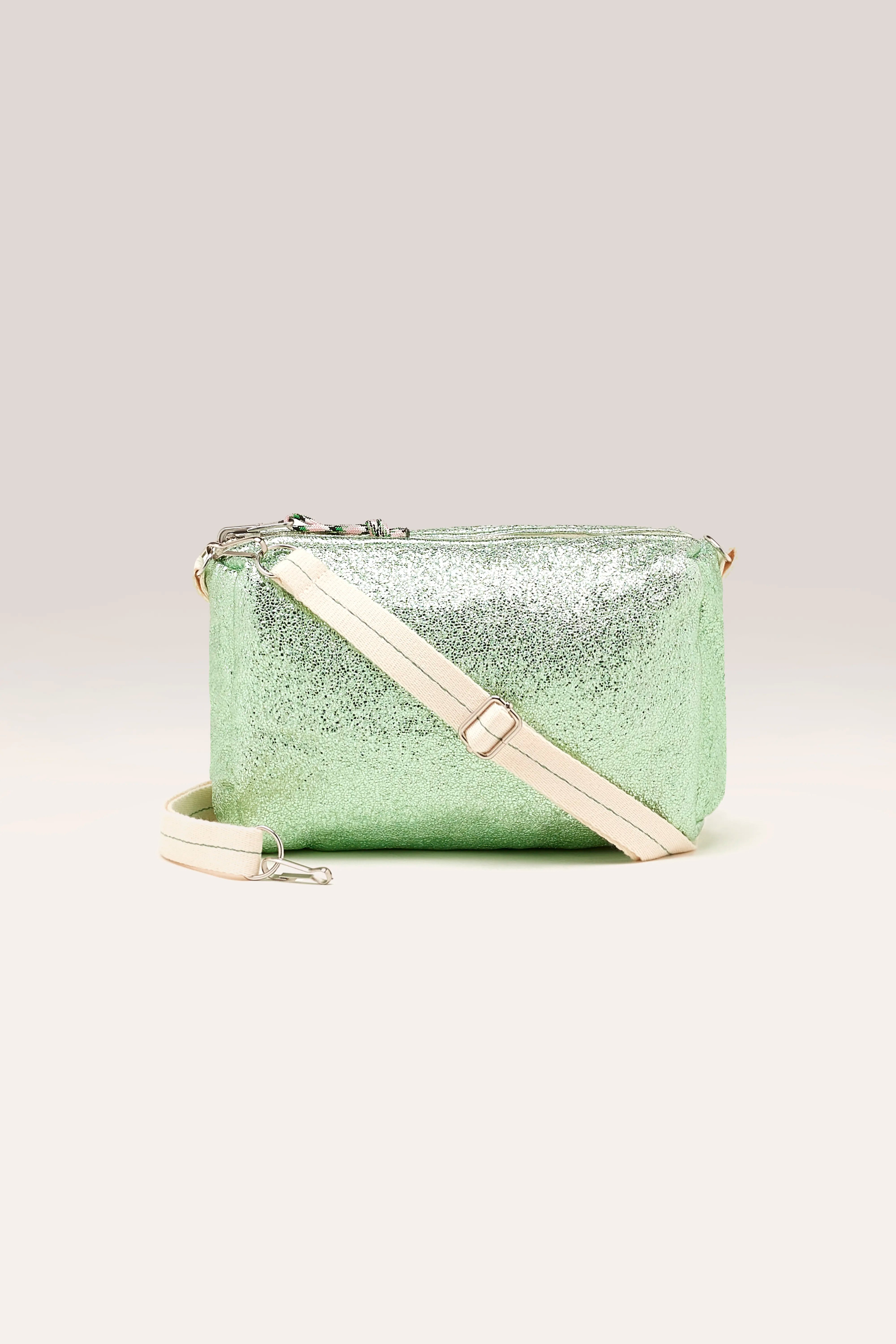 Hanoky Crossbody Bag - Malachite / Peche For Girls | Bellerose