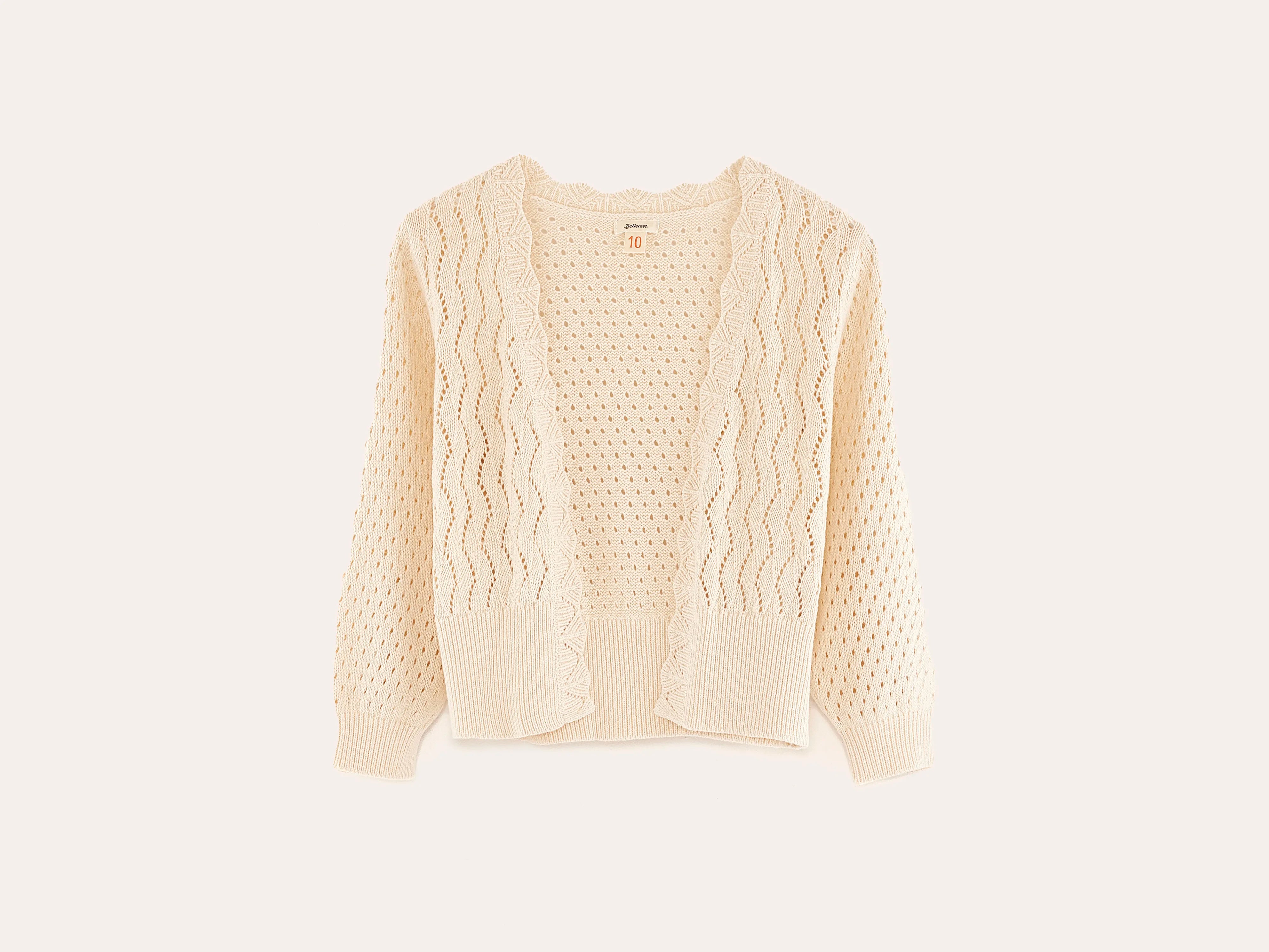 Cardigan col V Gehno (251 / G / MILKY WAY)