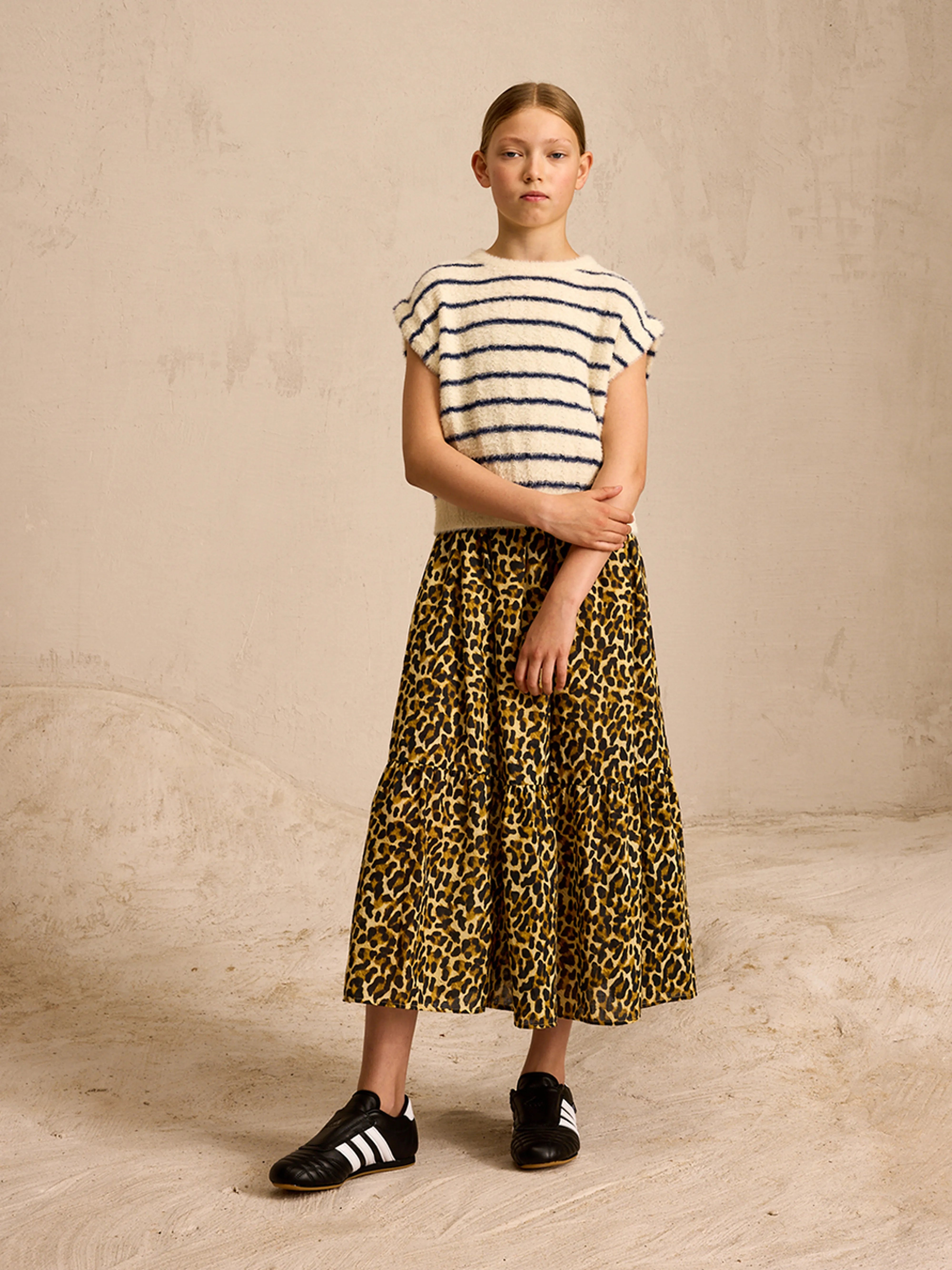 Gollo sleeveless sweater (251 / G / STRIPE A)